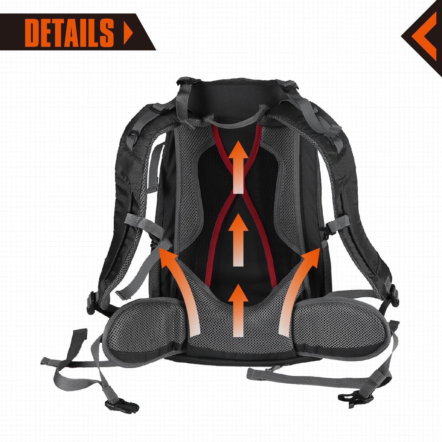 kingcamp-30l-waterproof-hiking-camping-backpack image 3