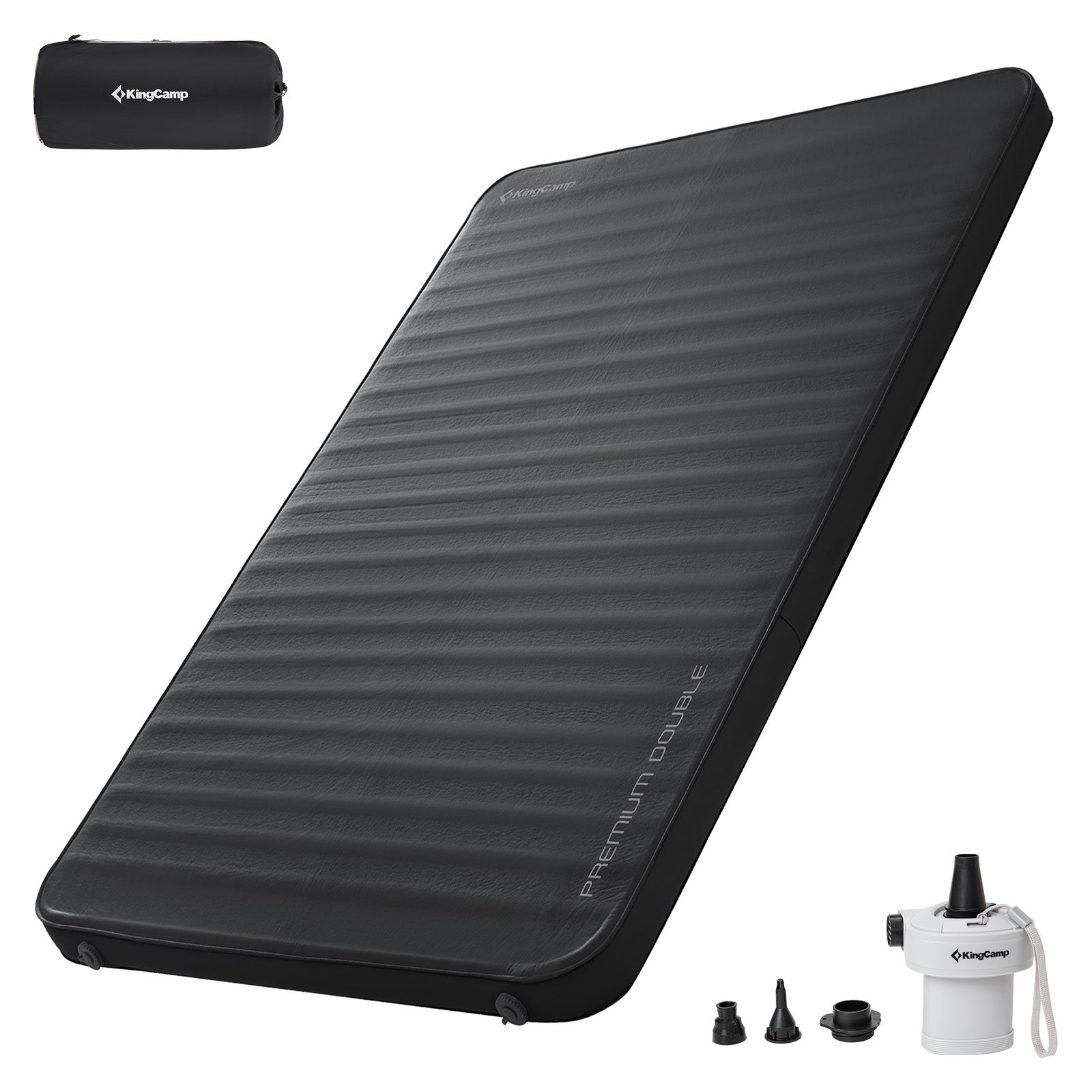 kingcamp-premium-double-self-inflating-sleeping-pad-with-pump image 7