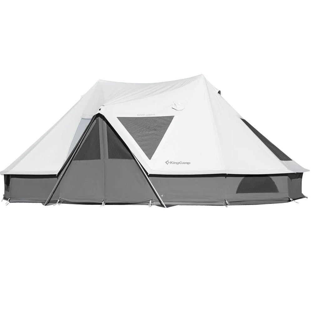 kingcamp-khan-palace-10-12-person-glamping-tent-4-season-poly-cotton-mansion image 1