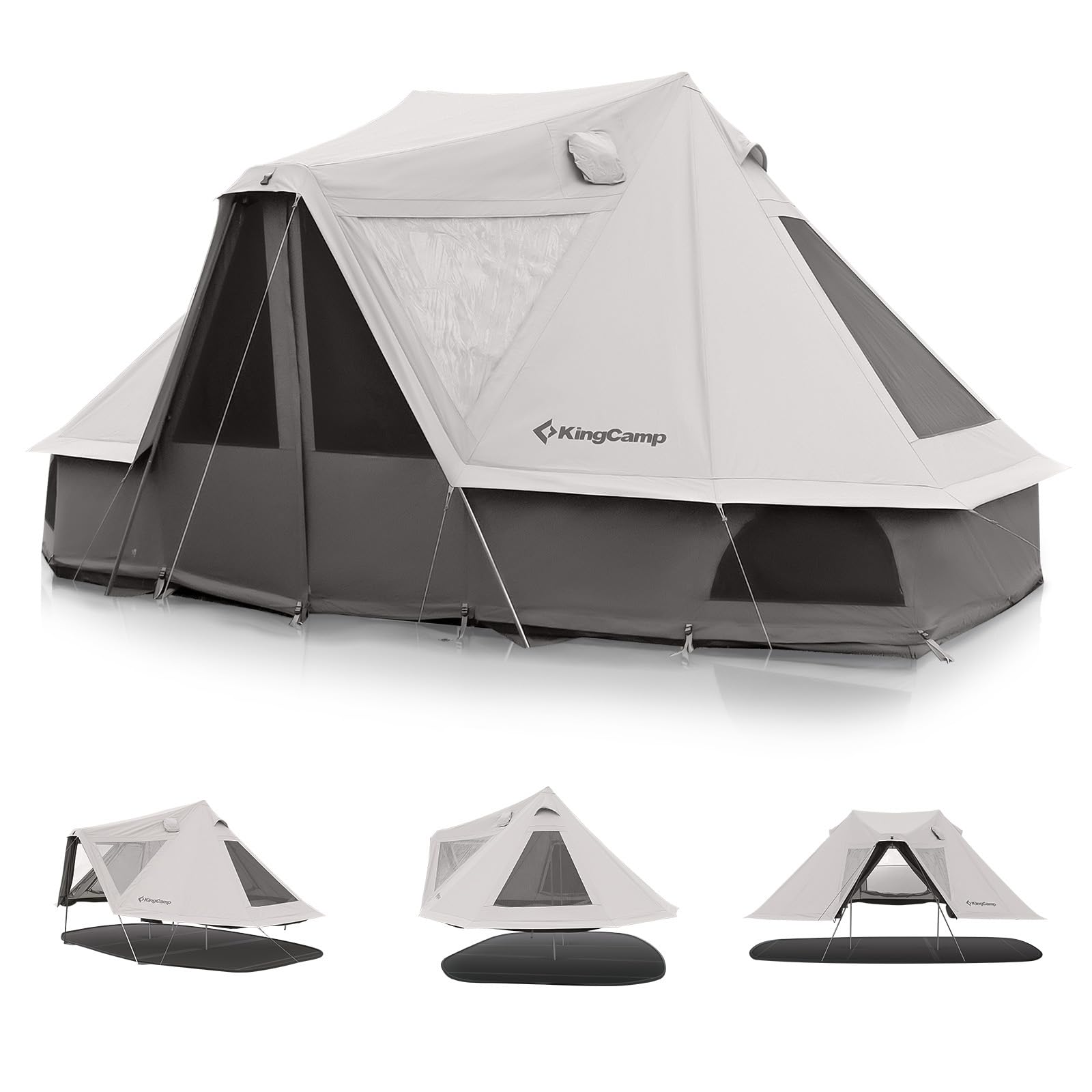 kingcamp-khan-villa-4-season-4-6-person-bell-tent image 2