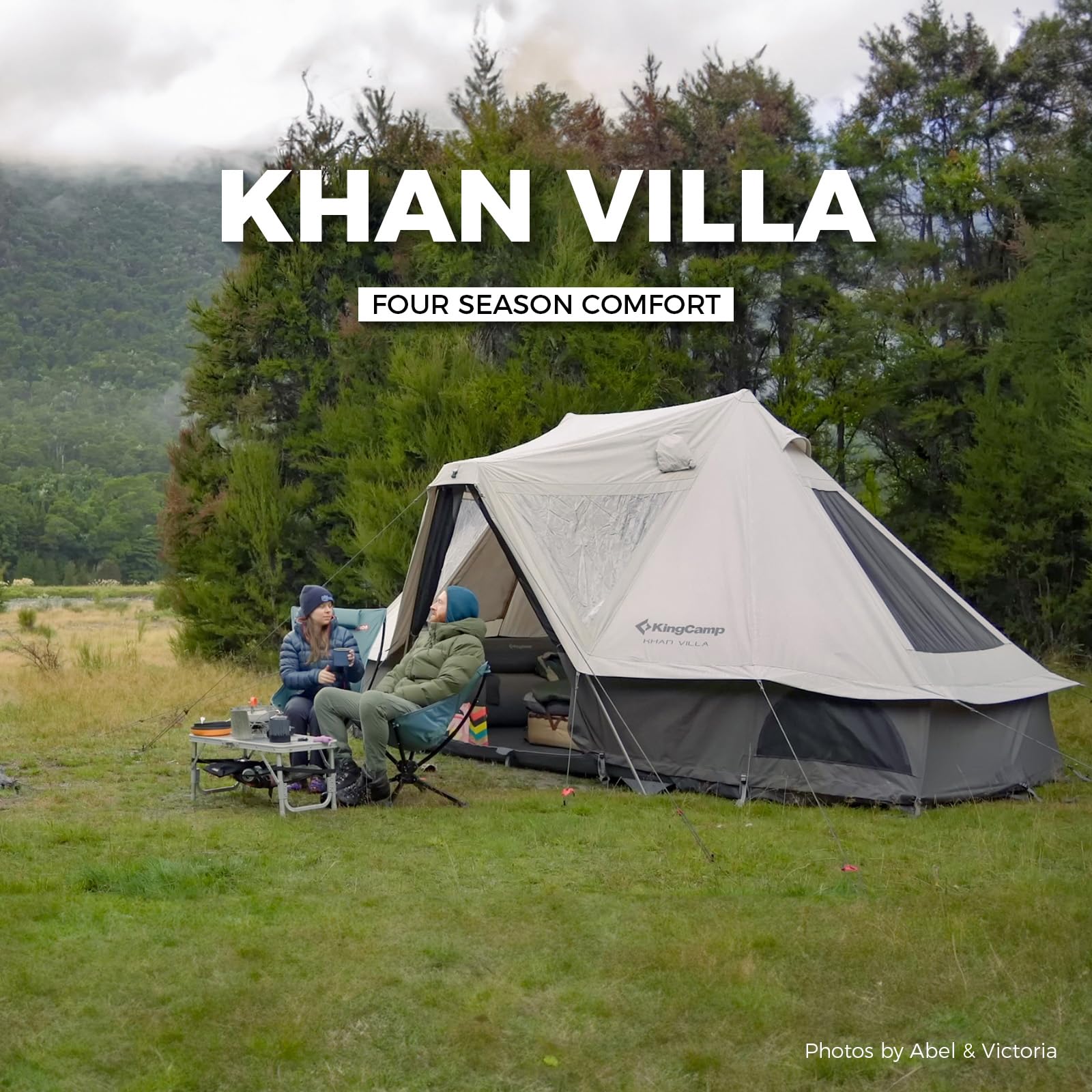 kingcamp-khan-villa-4-season-4-6-person-bell-tent image 3