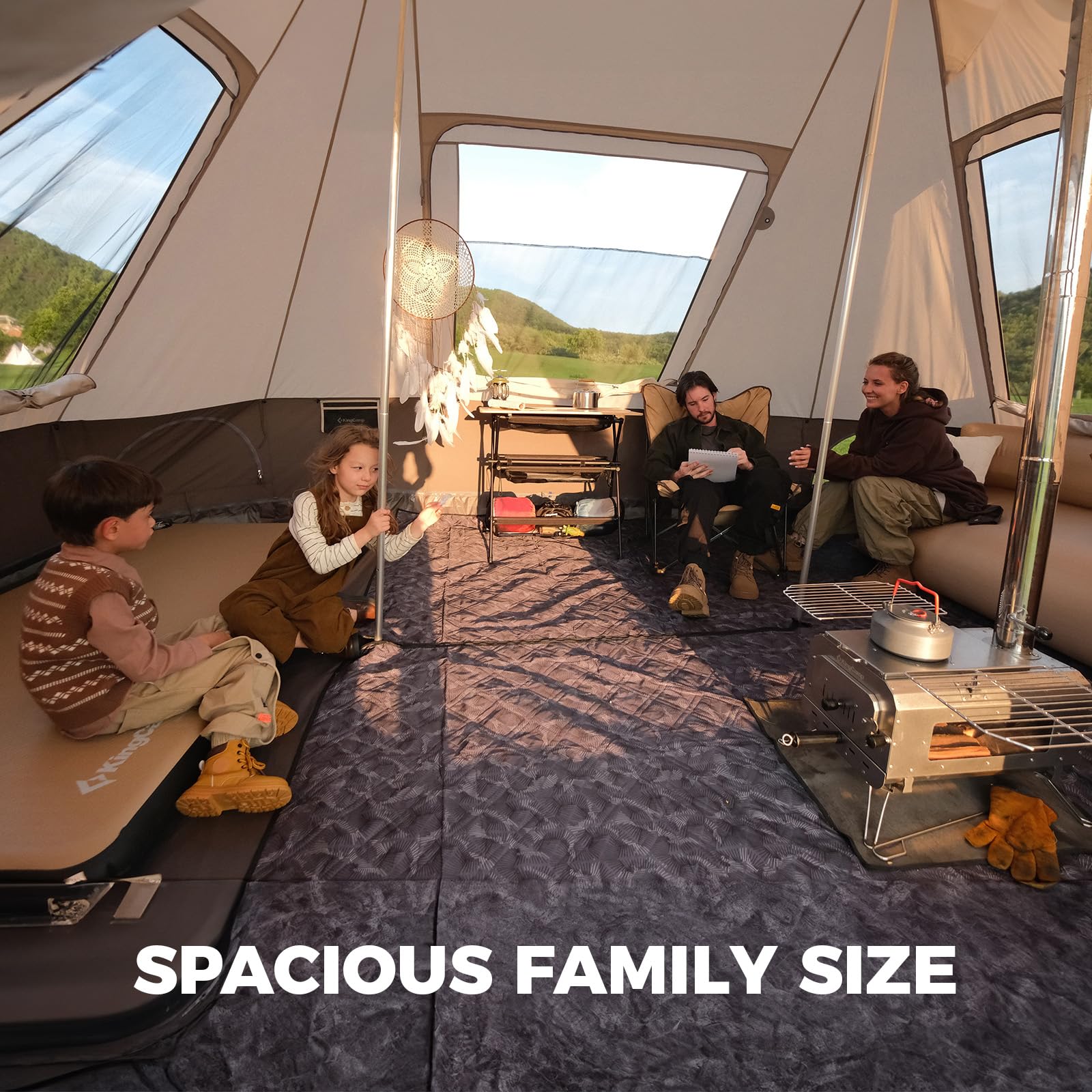 kingcamp-khan-villa-4-season-4-6-person-bell-tent image 5