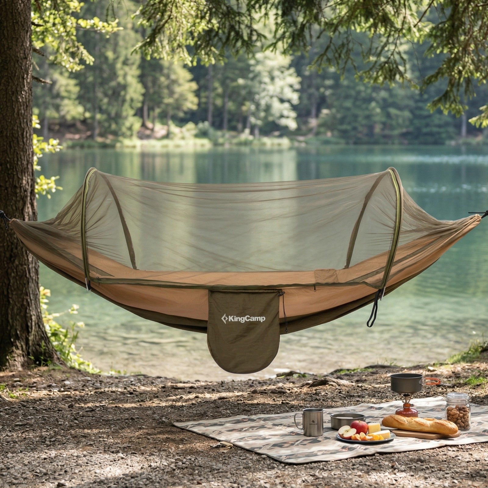 kingcamp-1-2-person-mosquito-proof-camping-hammock image 2