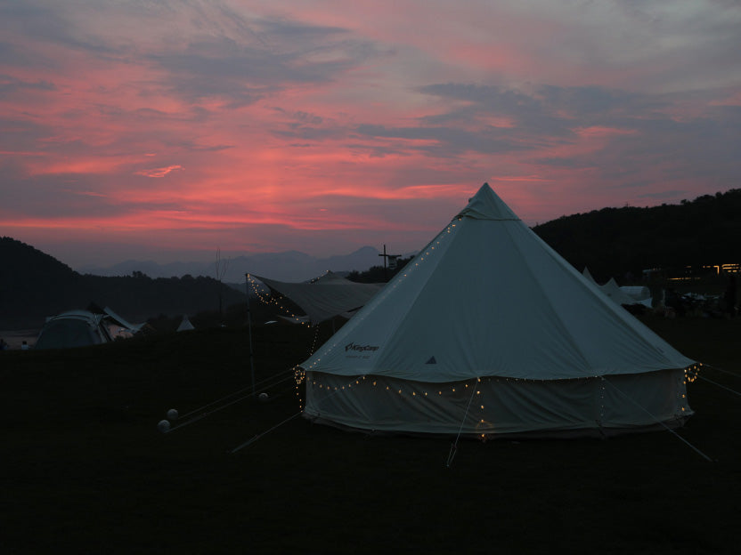 kingcamp-khan-c-400-glamping-cotton-bell-tent-16-4ft-13-2ft image 8