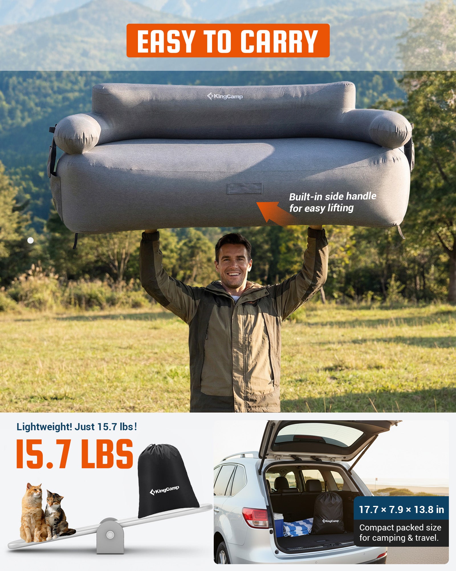 kingcamp-aerovine-duo-600-inflatable-sofa-with-built-in-pump image 8