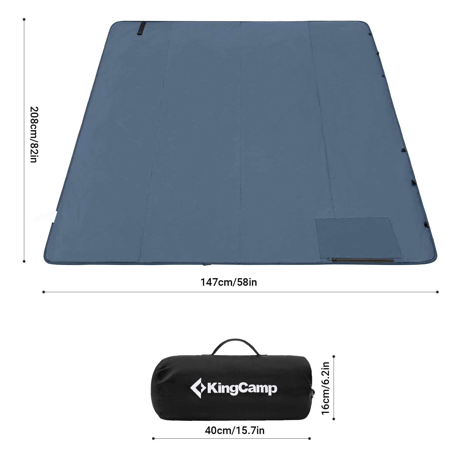 kingcamp-sandproof-waterproof-picnic-blanket-beach-mat image 3