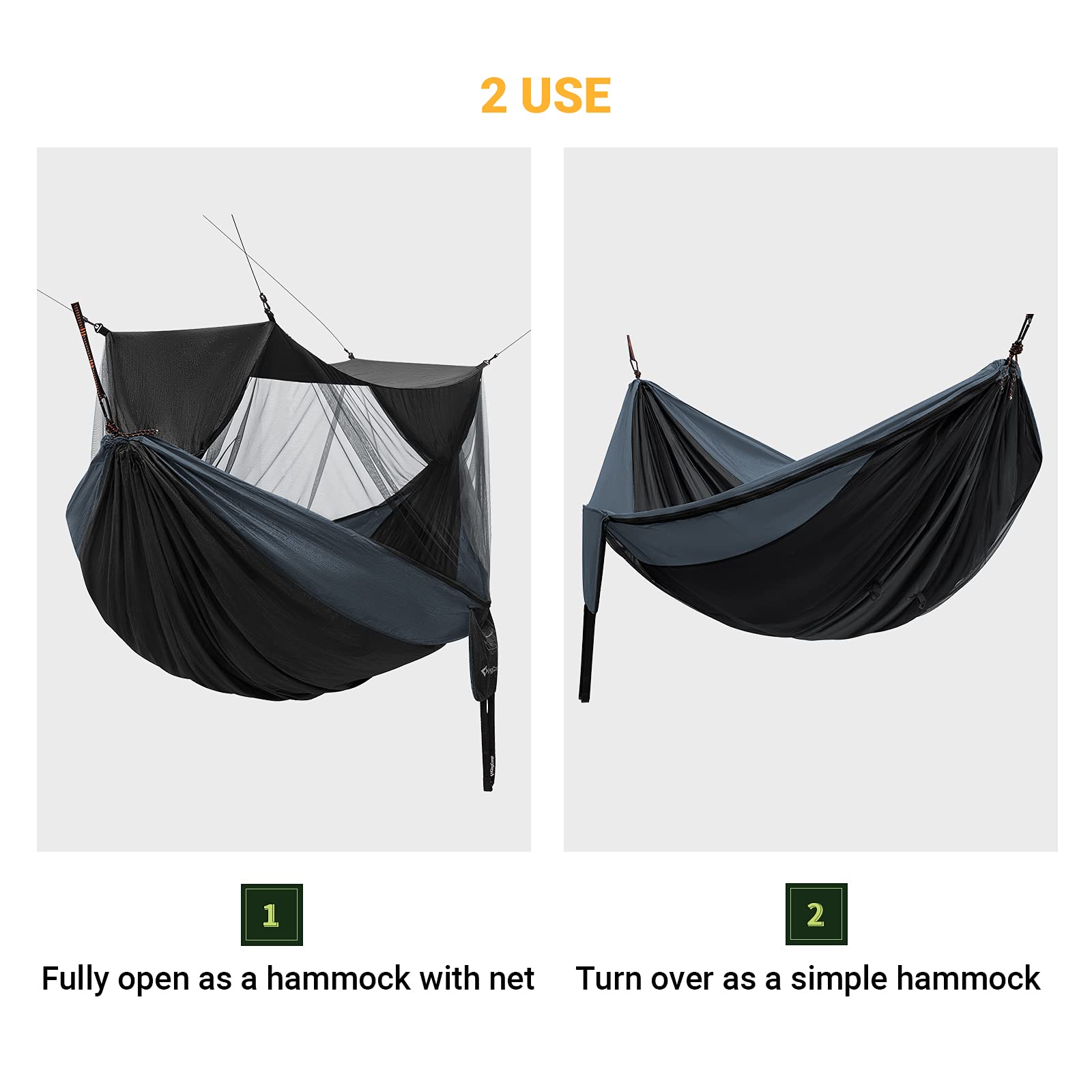 kingcamp-double-nylon-mosquito-net-hammock image 3