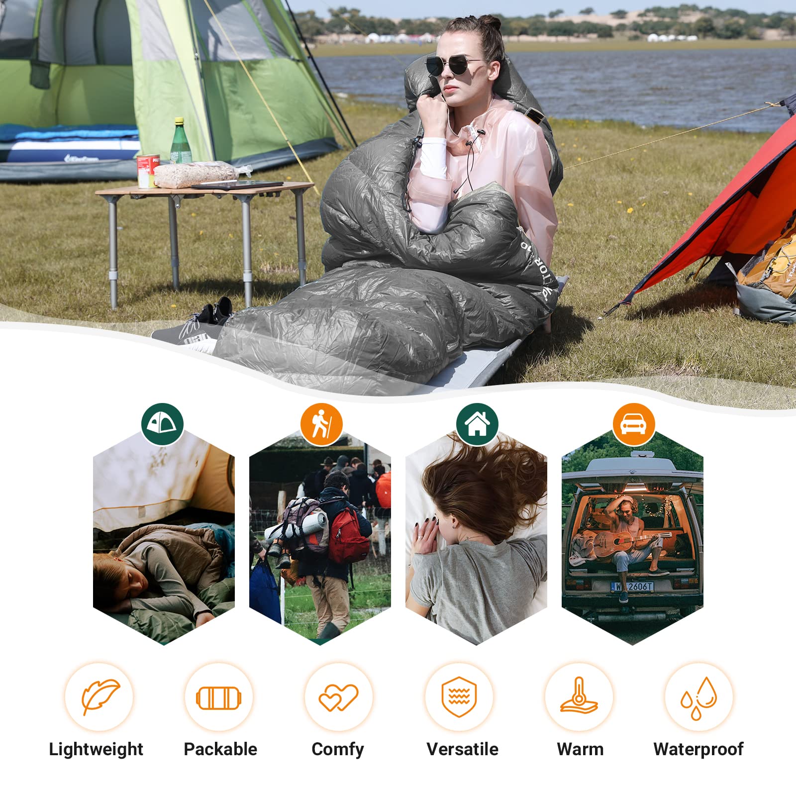 kingcamp-25f-protector-600-duck-down-mummy-sleeping-bag image 6