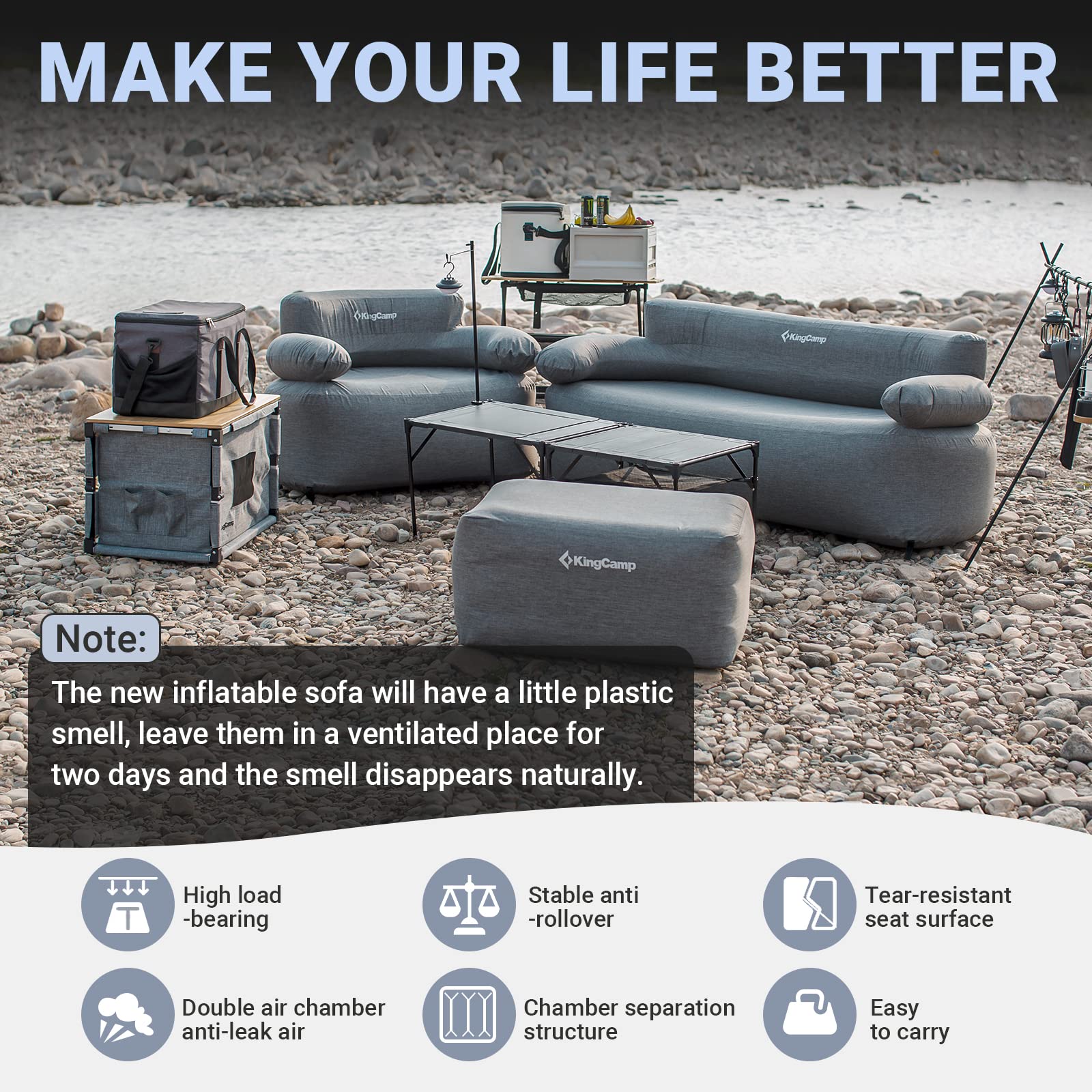 kingcamp-luxury-inflatable-sofa-set-for-two-with-foot-pump-and-stakes image 3