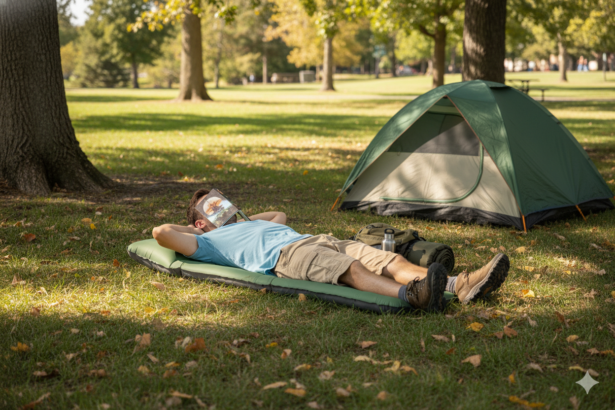 kingcamp-deluxe-12-air-mattress-with-built-in-foot-pump image 5