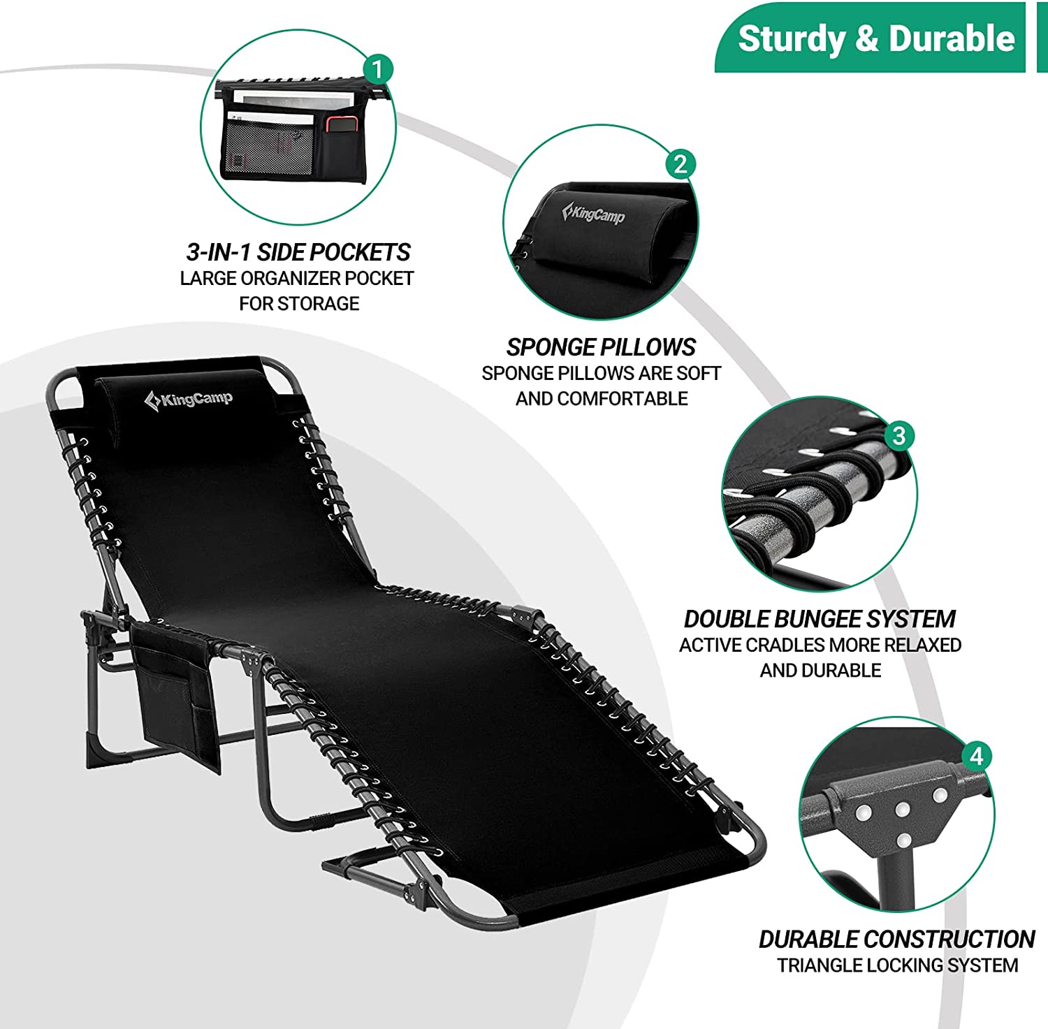 kingcamp-folding-chaise-lounge-chairs-with-mat image 6