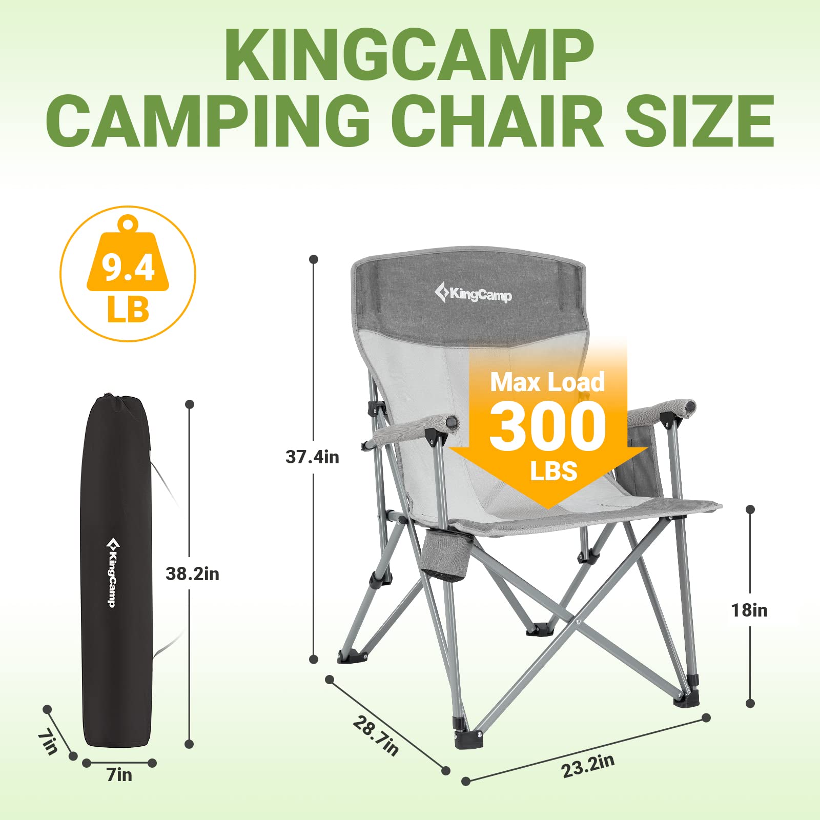 kingcamp-camping-hard-armchair-set-of-2-ergonomic-reclining-outdoor-chairs image 2
