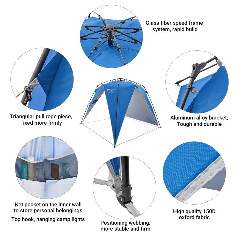 kingcamp-quick-up-sun-shelter-canopy-1-second-hydraulic-setup-upf-50 image 3