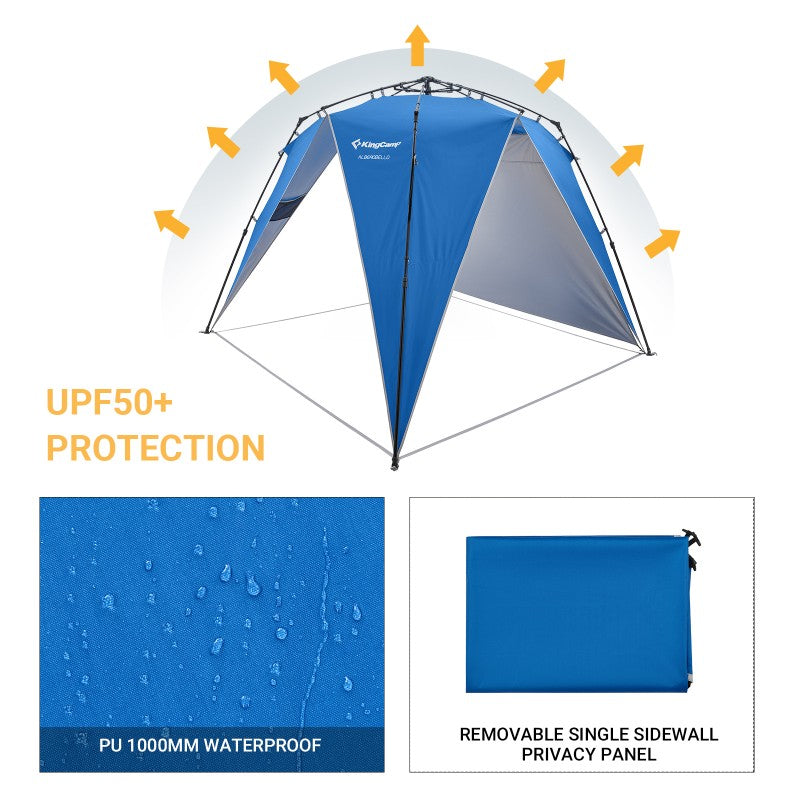 kingcamp-quick-up-sun-shelter-canopy-1-second-hydraulic-setup-upf-50 image 4