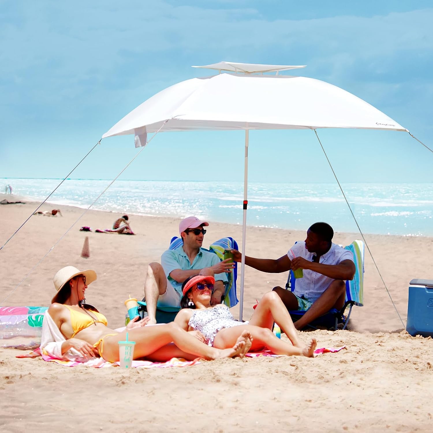kingcamp-2-in-1-beach-sun-umbrella-patio-umbrella image 2