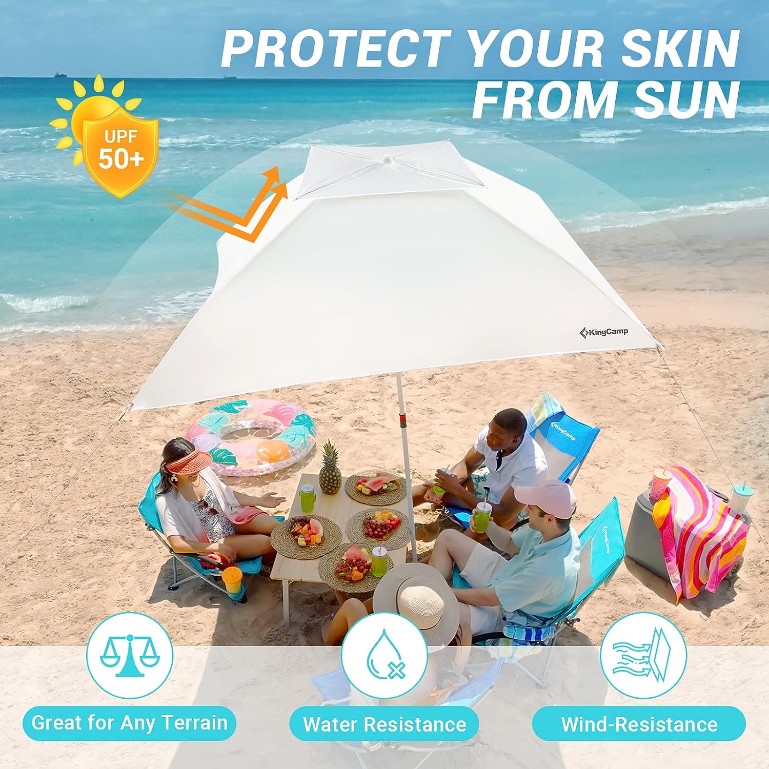 kingcamp-2-in-1-beach-sun-umbrella-patio-umbrella image 3