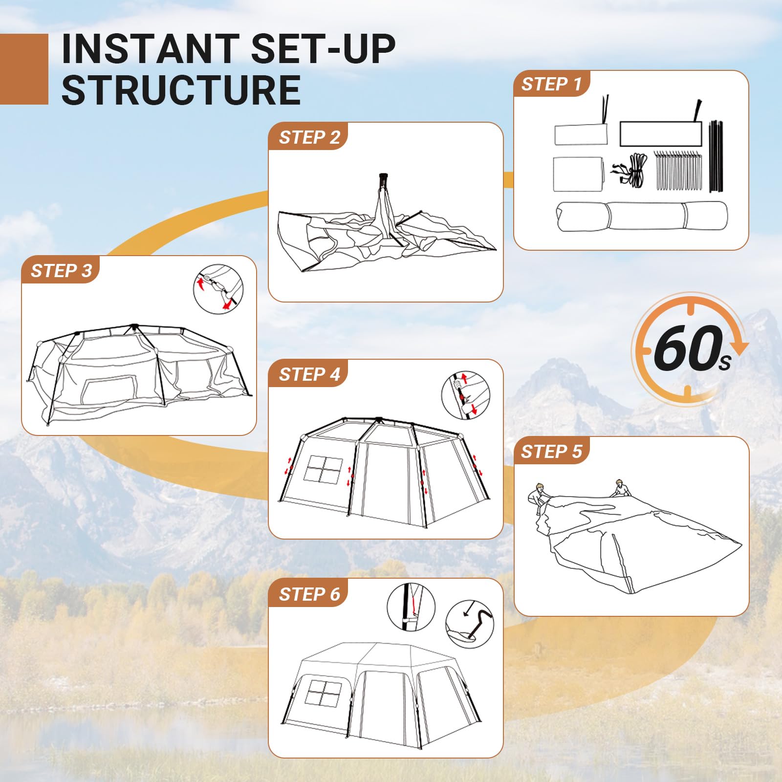 kingcamp-mountain-in-t2-quick-setup-cabin-tent image 7