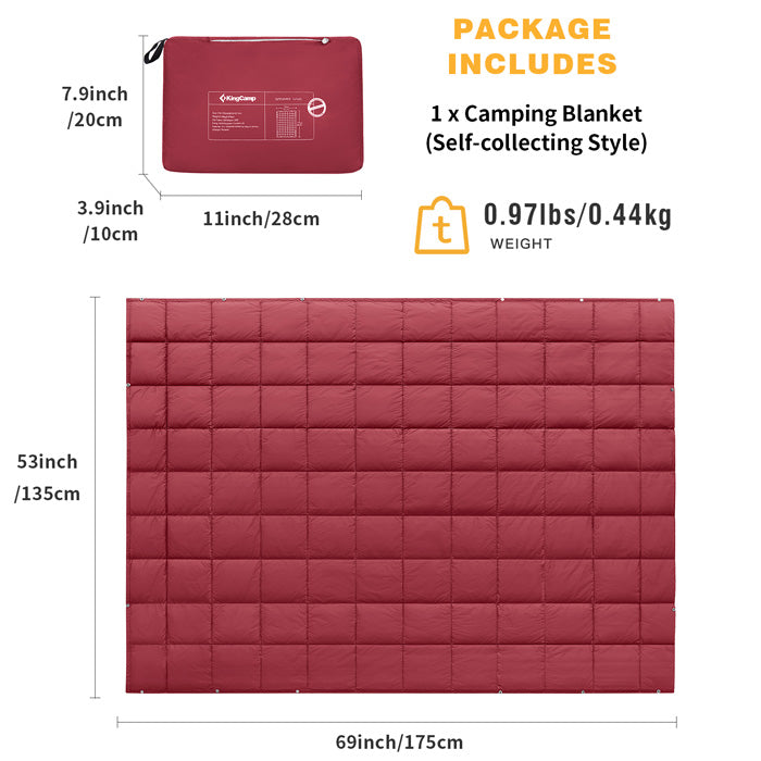 kingcamp-1-2-person-lightweight-multi-purpose-blanket-down-alternative image 2