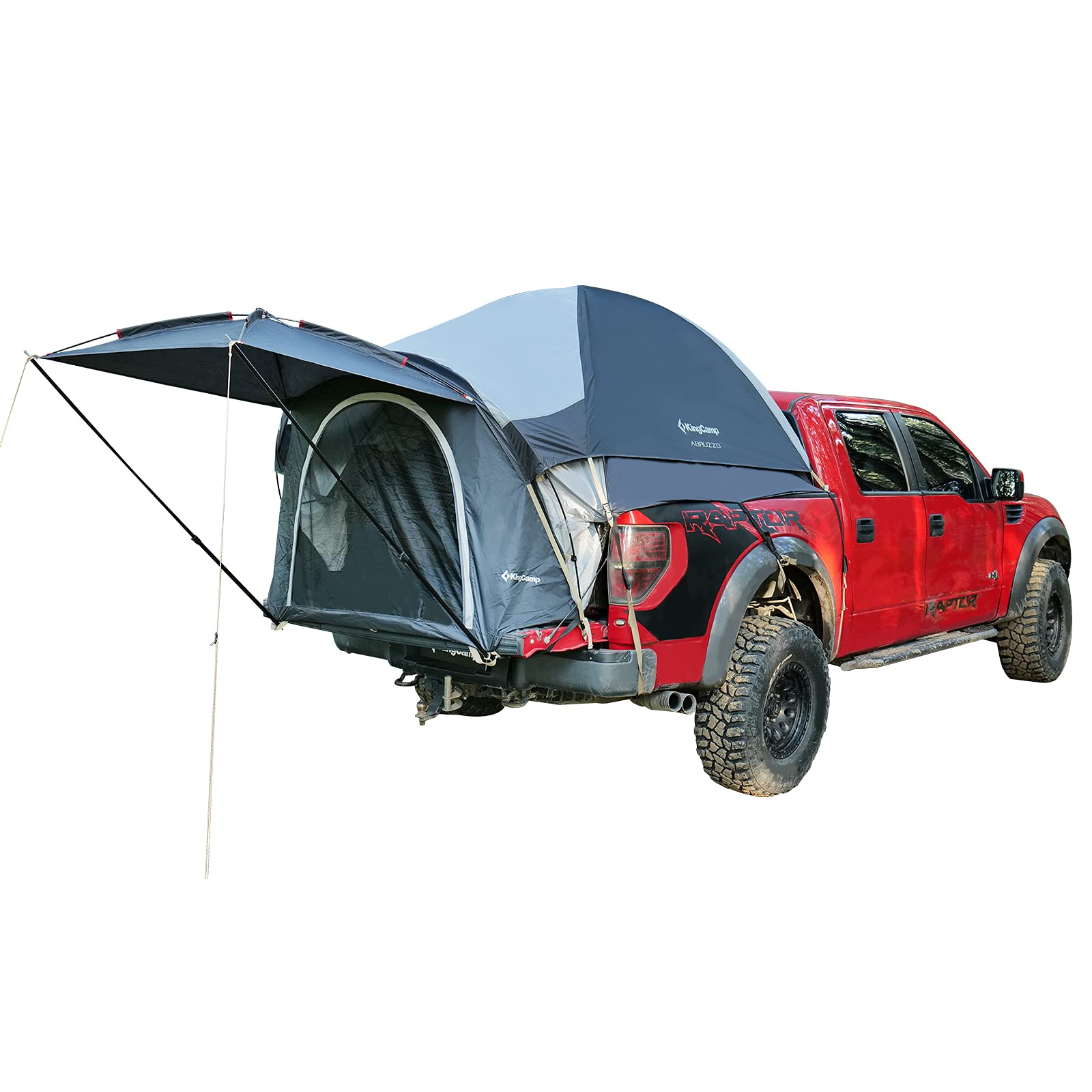 kingcamp-2-person-6-5-truck-bed-tent-with-removable-awning-quick-setup-in-15-min image 1