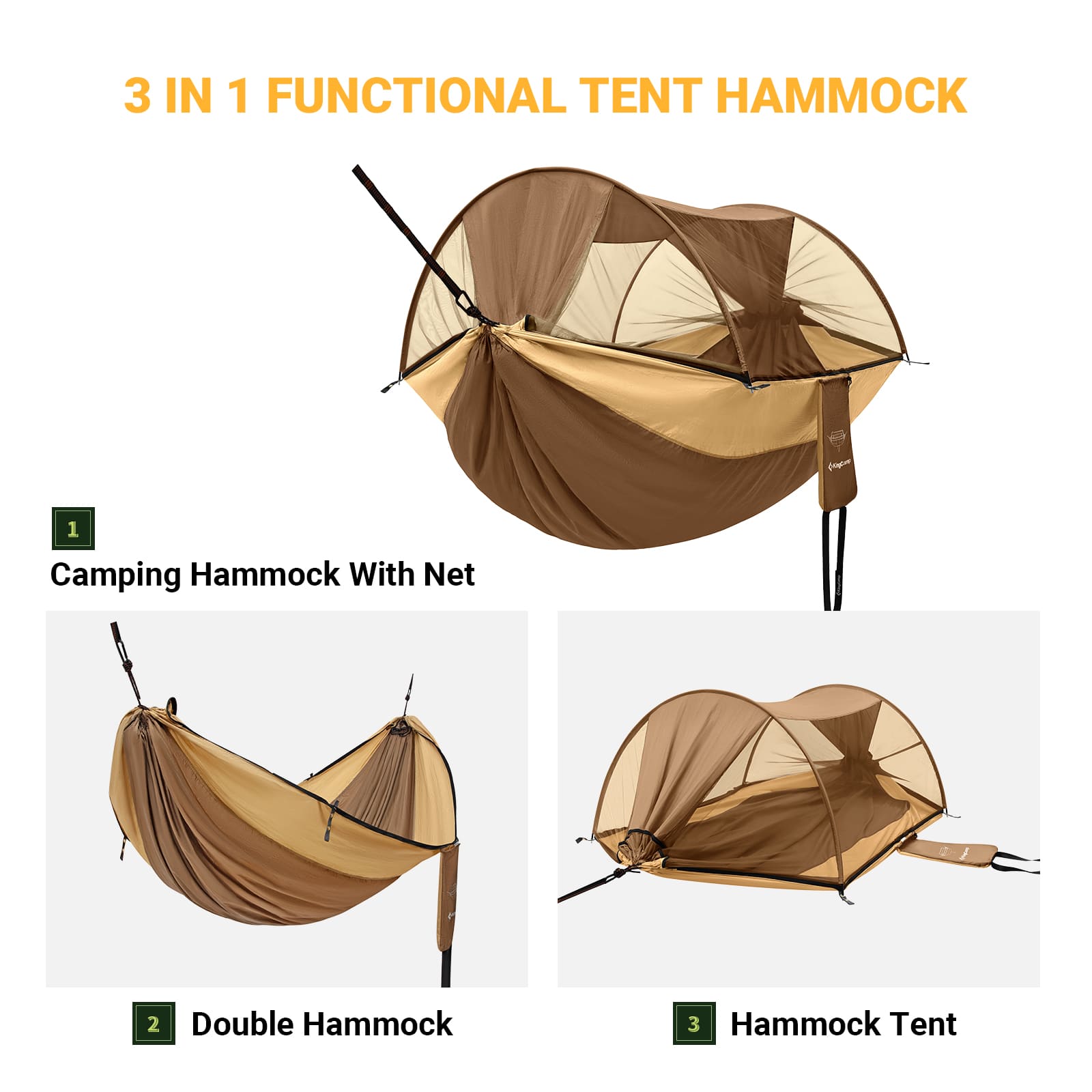 kingcamp-3-in-1-camping-hammock-with-gauze-net image 4