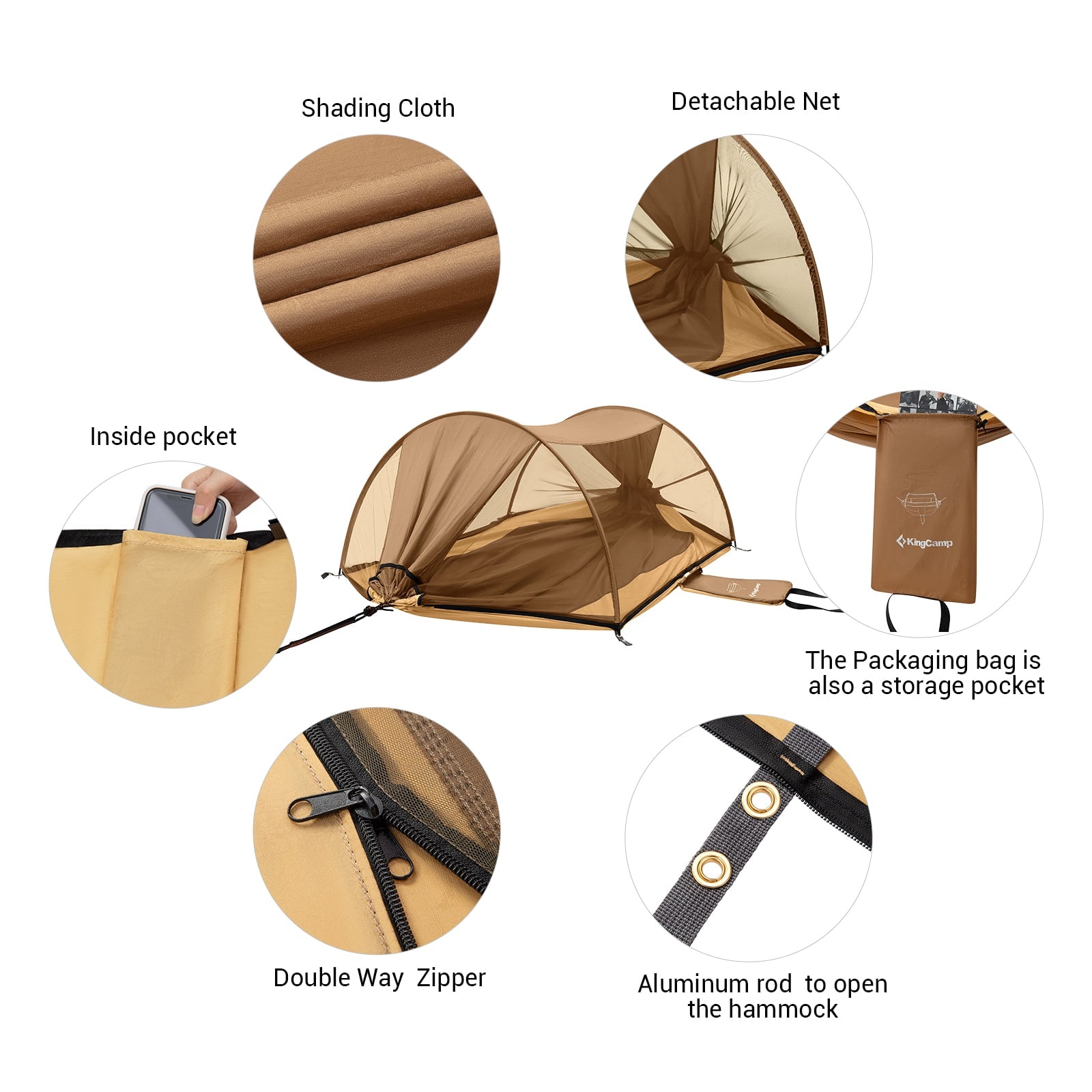 kingcamp-3-in-1-camping-hammock-with-gauze-net image 5