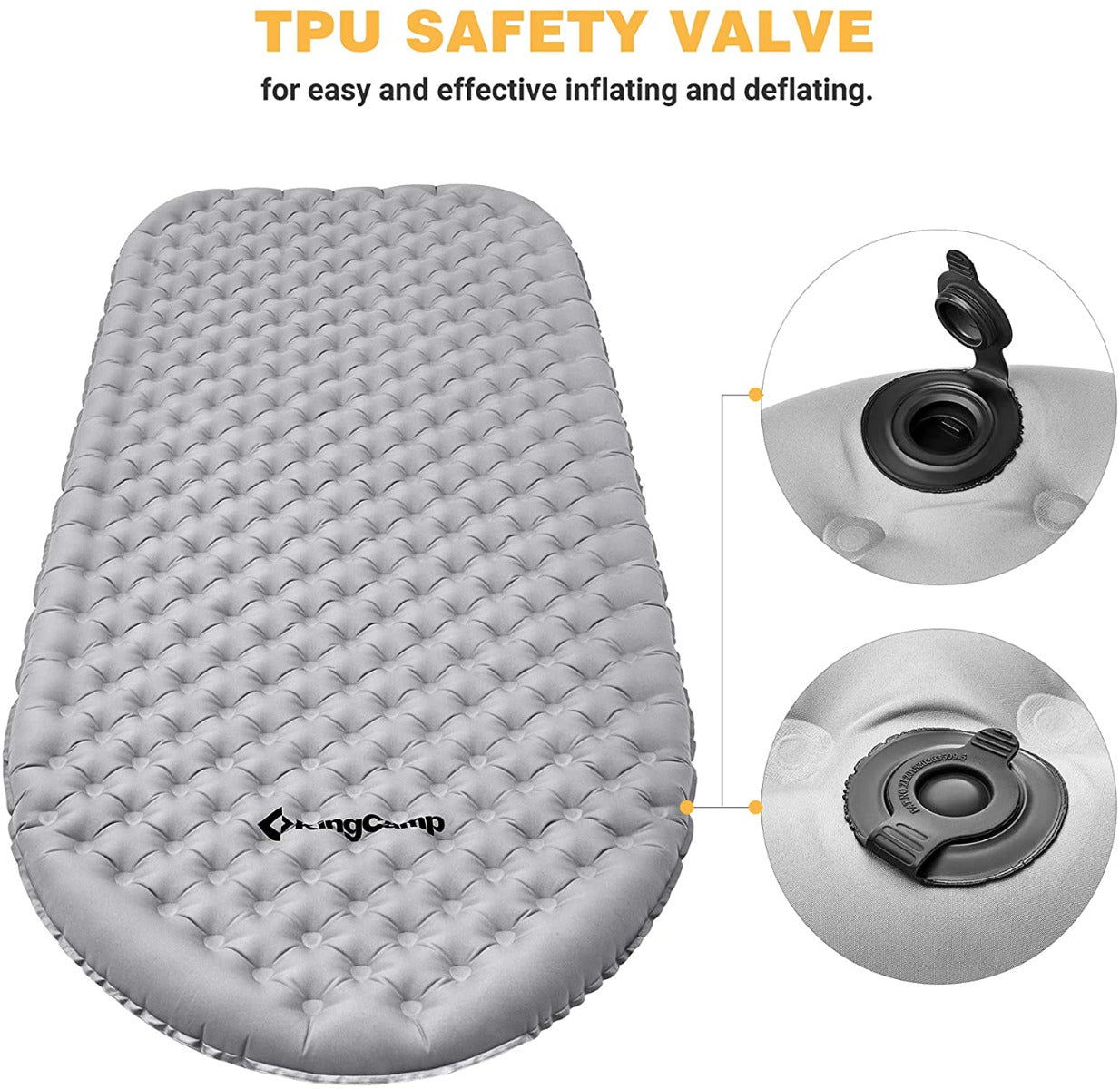 kingcamp-3-inch-thick-lightweight-air-mattress-insulated-sleeping-pad-for-backpa image 3