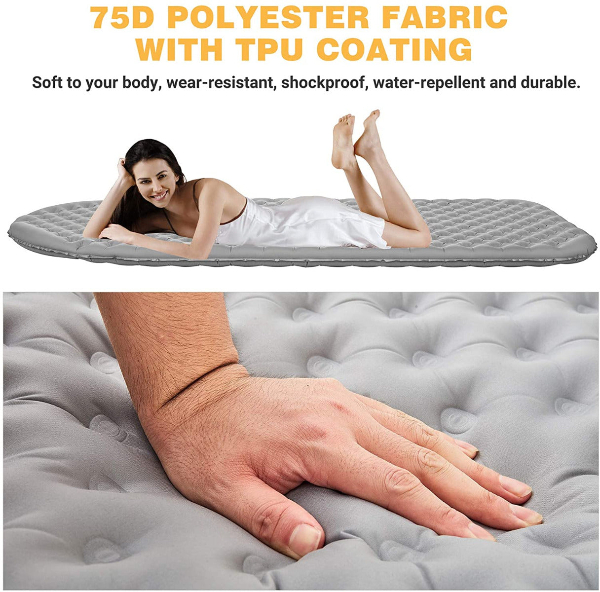 kingcamp-3-inch-thick-lightweight-air-mattress-insulated-sleeping-pad-for-backpa image 5