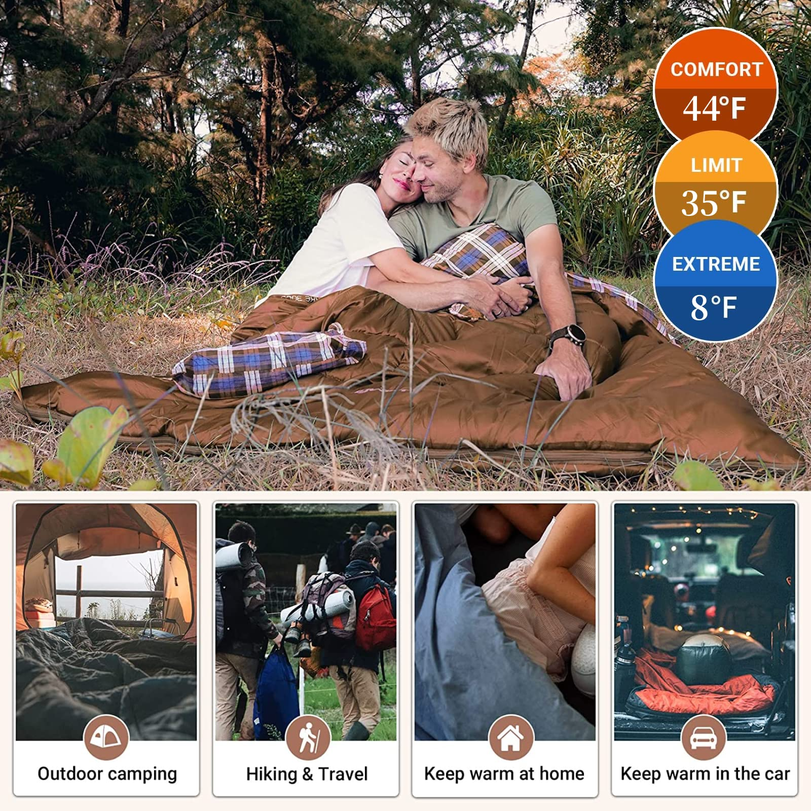kingcamp-snowflake-300d-double-flannel-sleeping-bag image 8