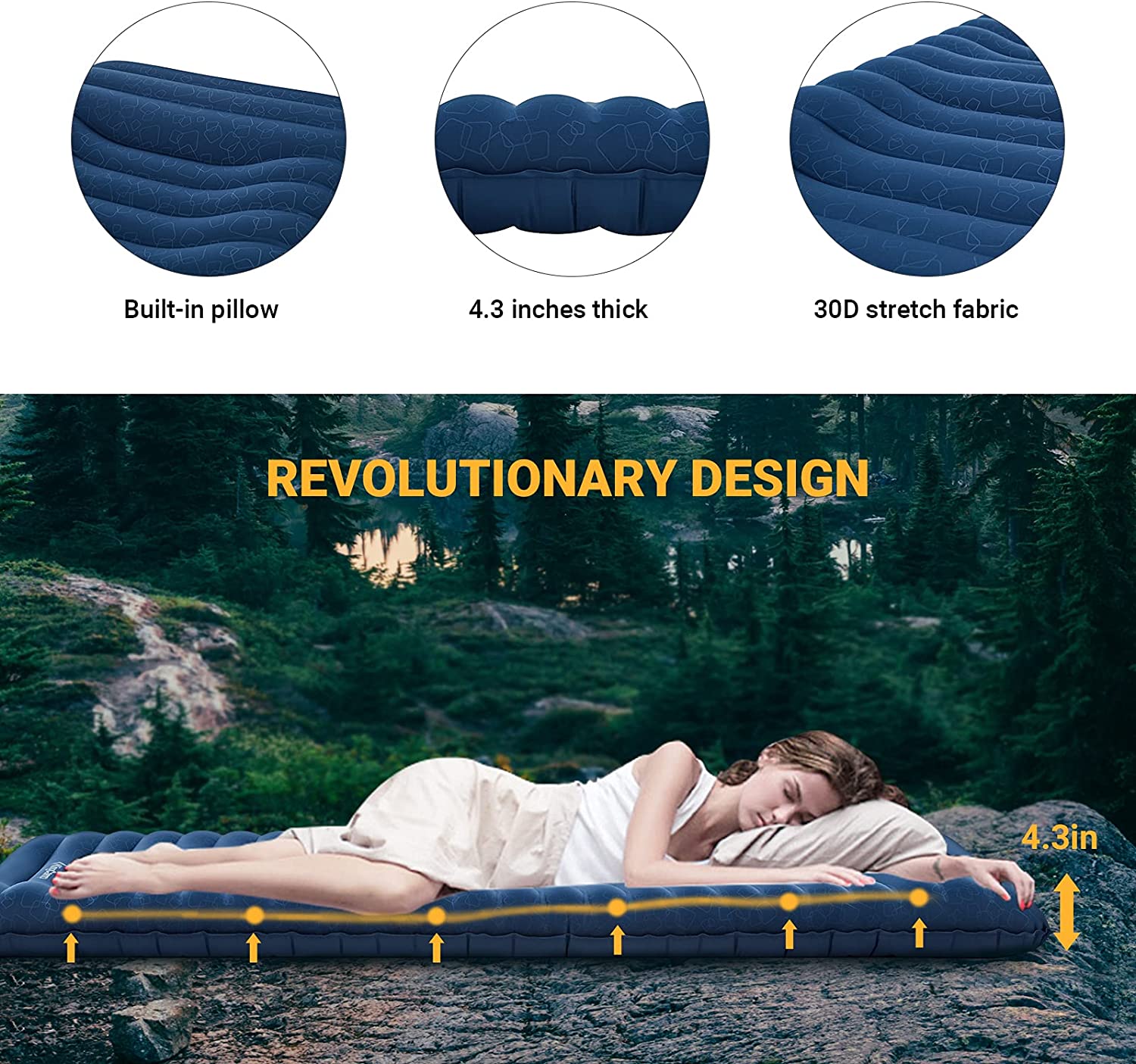 kingcamp-5-5-inch-thick-air-sleeping-pad-with-pillow-insulated-rectangular-camp- image 4