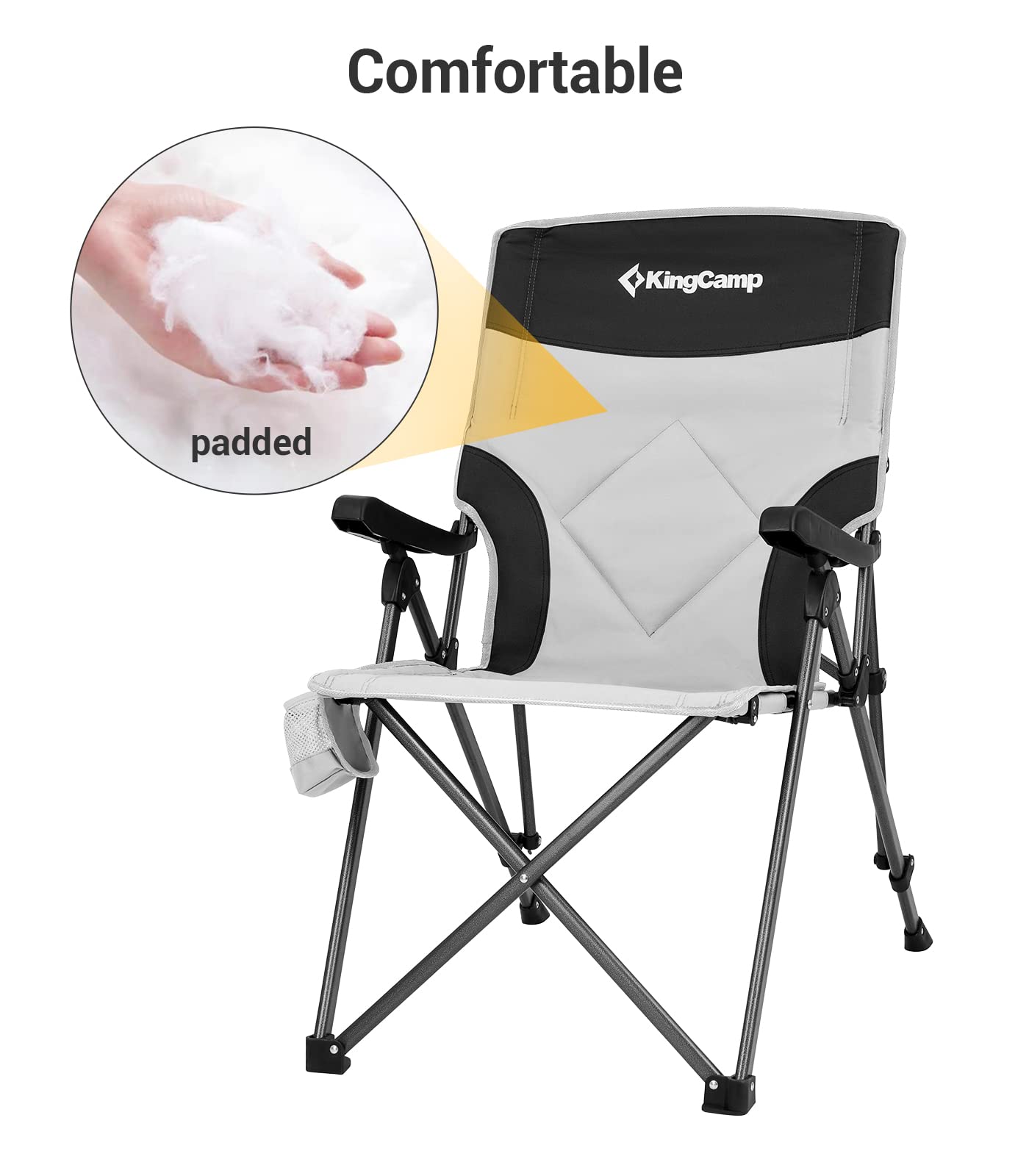 kingcamp-adjustable-heavy-duty-high-back-camping-chair-3-position-recline image 5