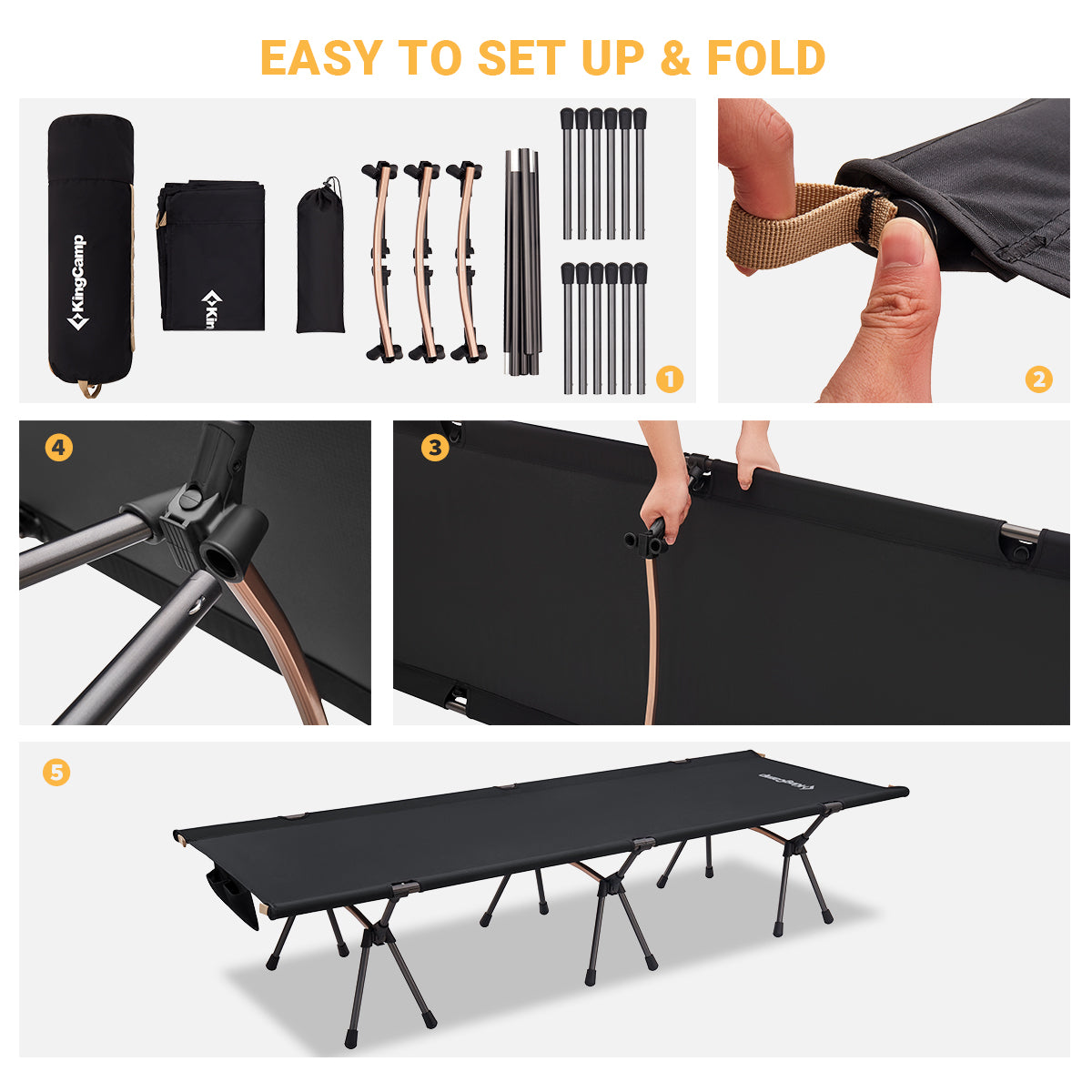kingcamp-ultralight-aluminum-alloy-high-low-use-camping-cot image 5