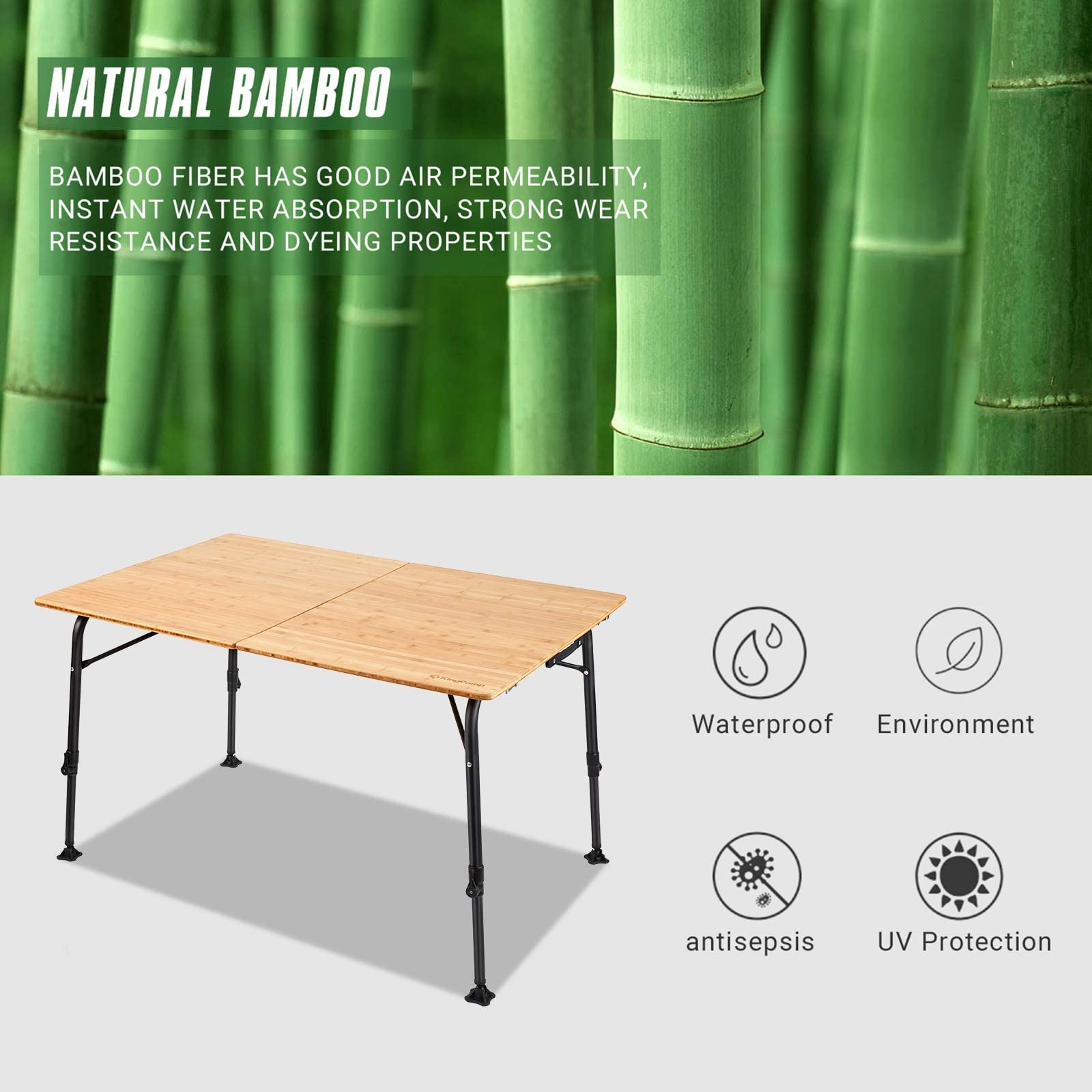 kingcamp-bamboo-4-6-people-folding-table image 6