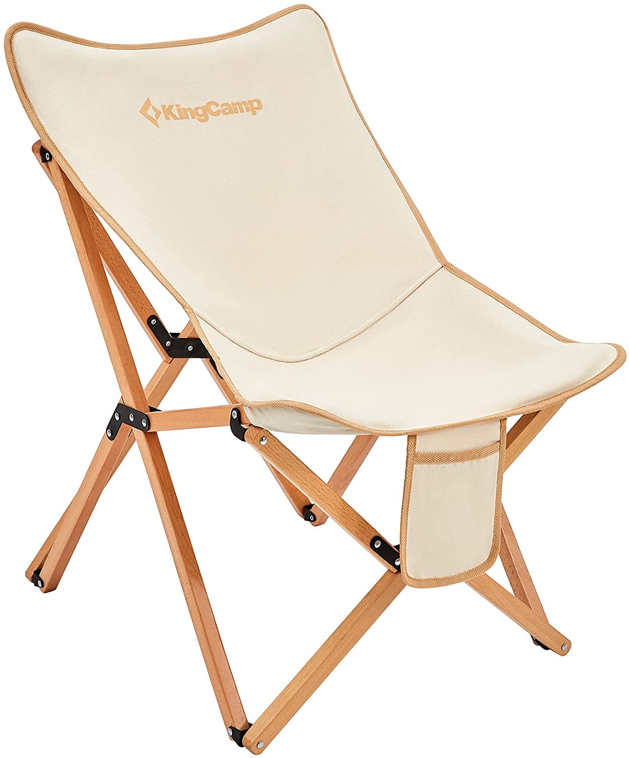 kingcamp-butterfly-chair-with-removable-canvas-cover image 3