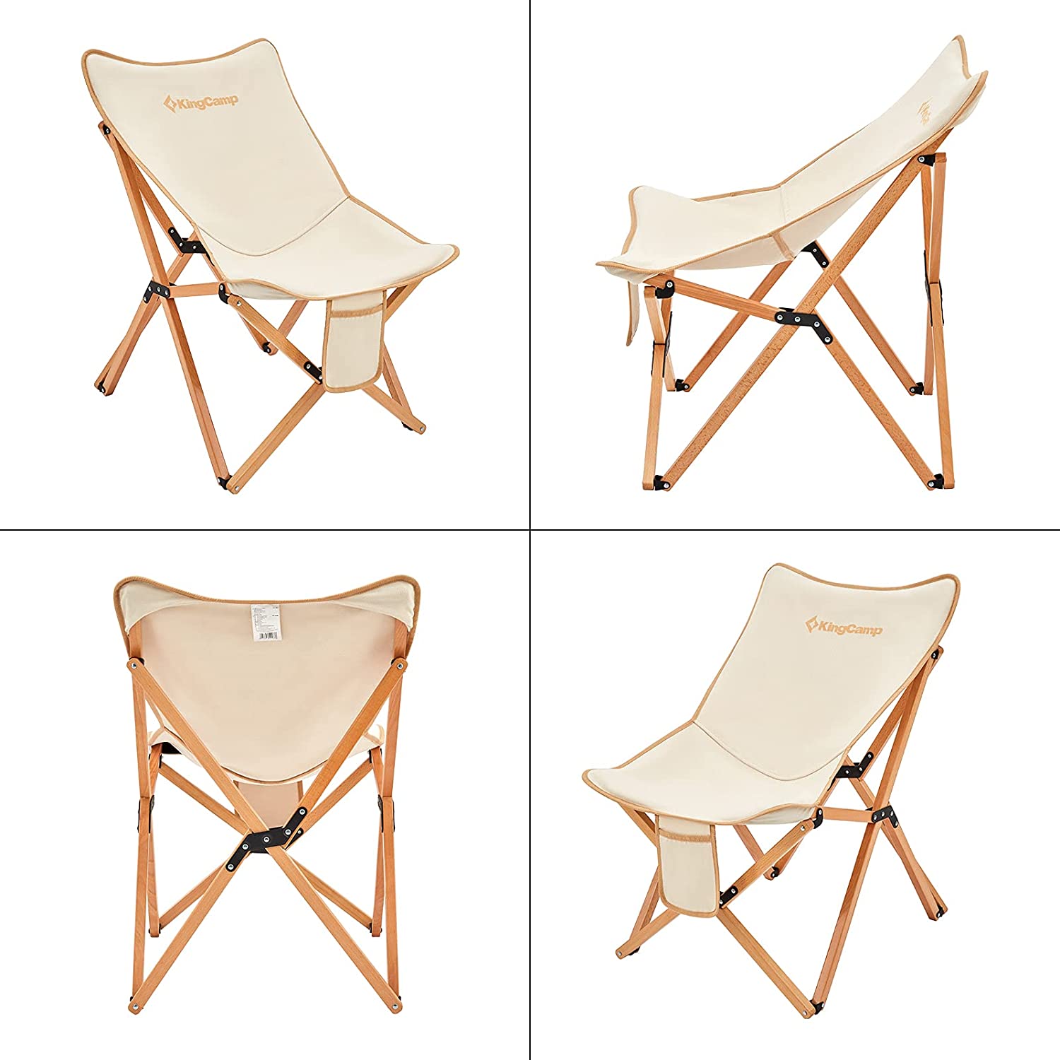 kingcamp-butterfly-chair-with-removable-canvas-cover image 5
