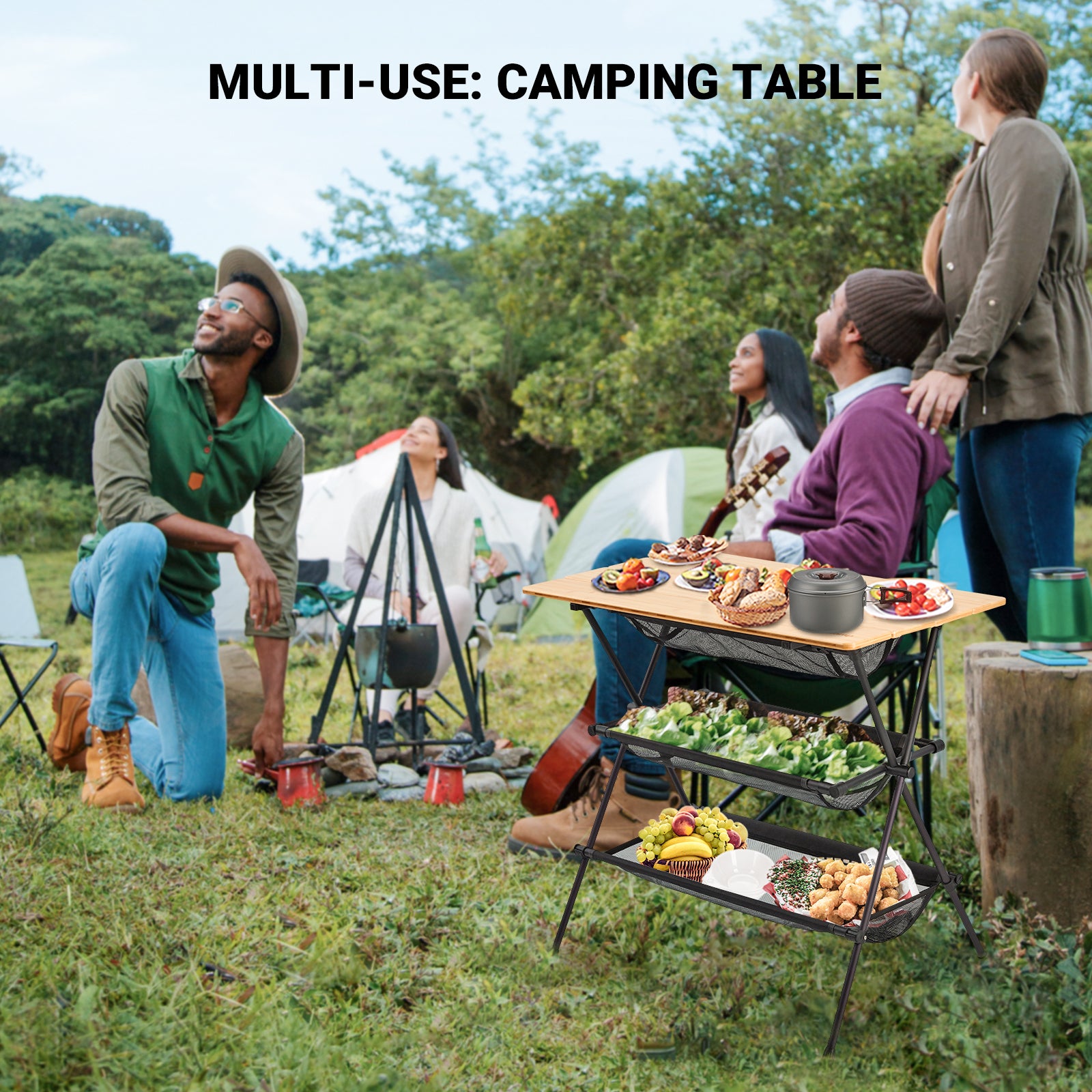 kingcamp-camping-detachable-shelf-with-bamboo-table-board image 6