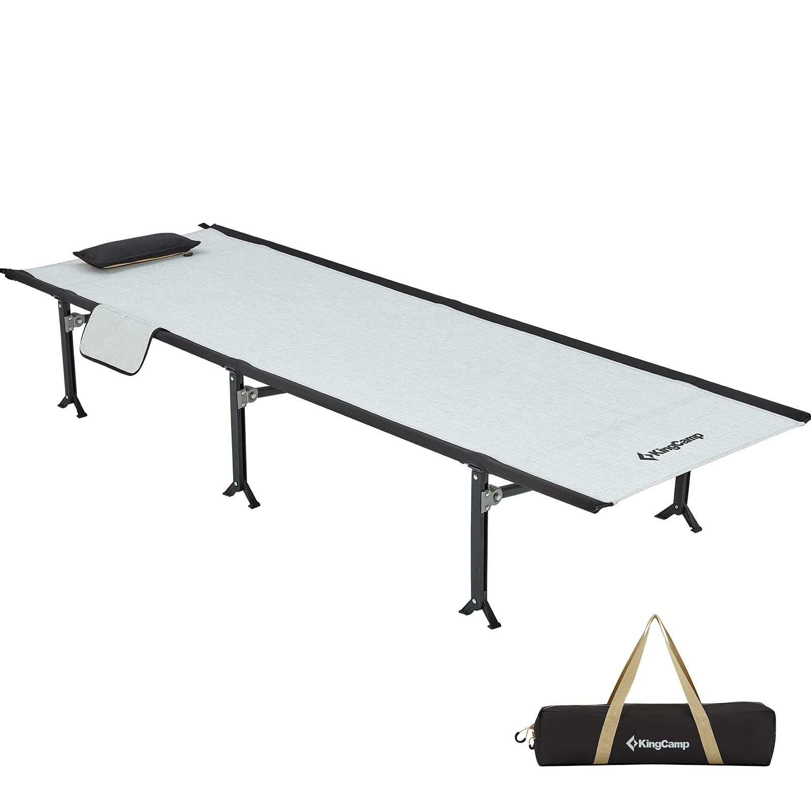 kingcamp-sequoia-extra-long-portable-camping-bed-cot image 1