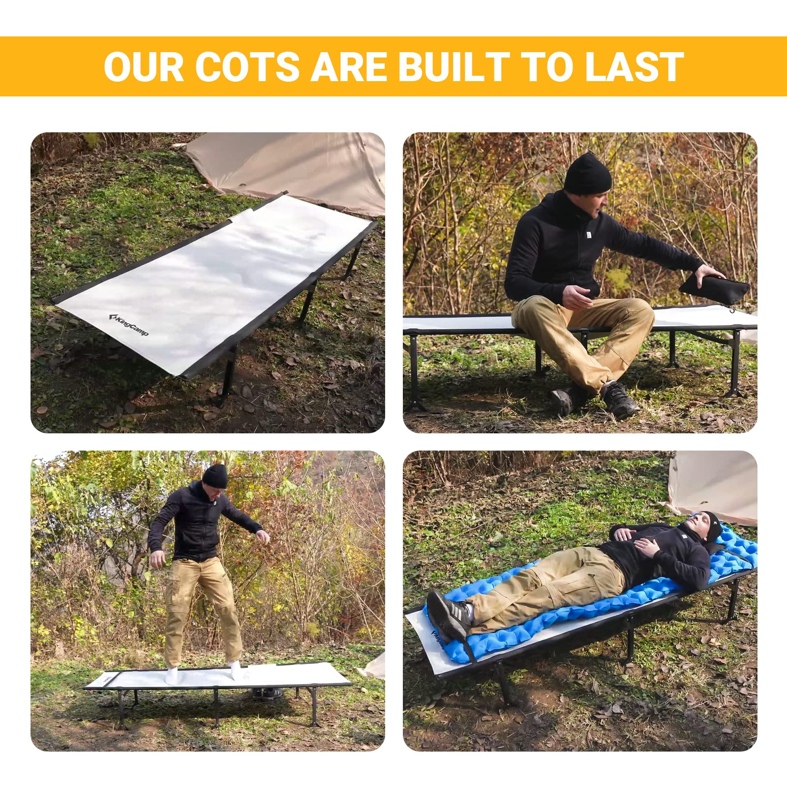 kingcamp-sequoia-extra-long-portable-camping-bed-cot image 6