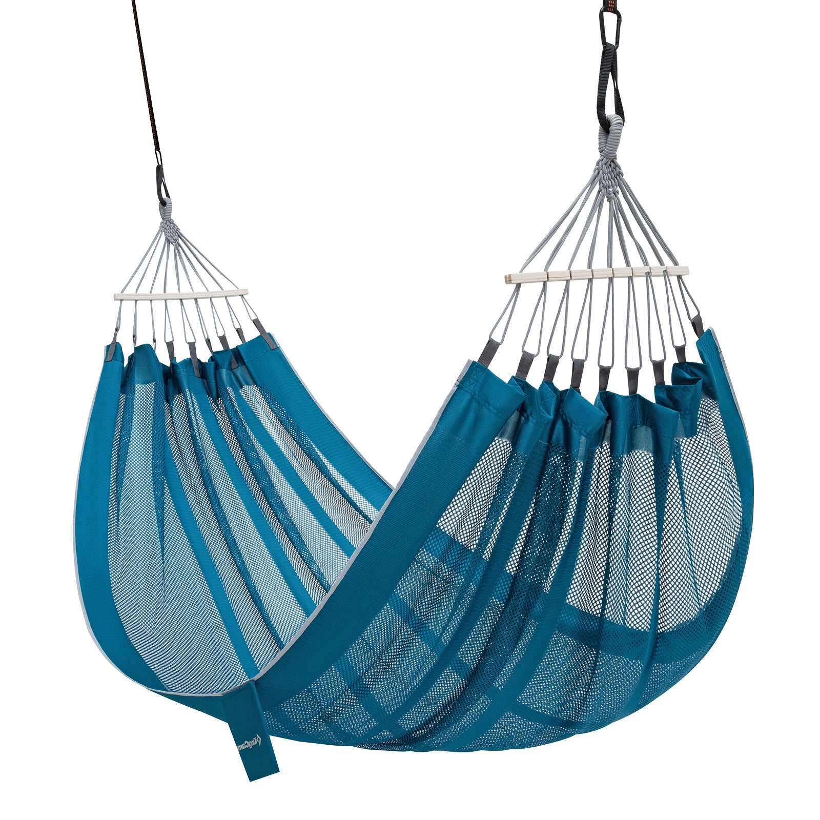 kingcamp-double-mesh-hammock-with-2-tree-straps-2-person-ultralight-camping-hamm image 5