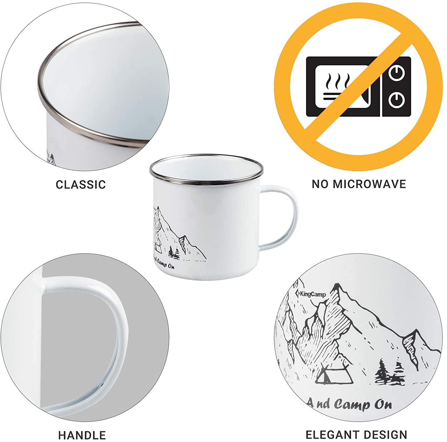 kingcamp-enamel-coffee-camping-mugs-15-fl-oz-rust-proof-ultralight-classic-desig image 4