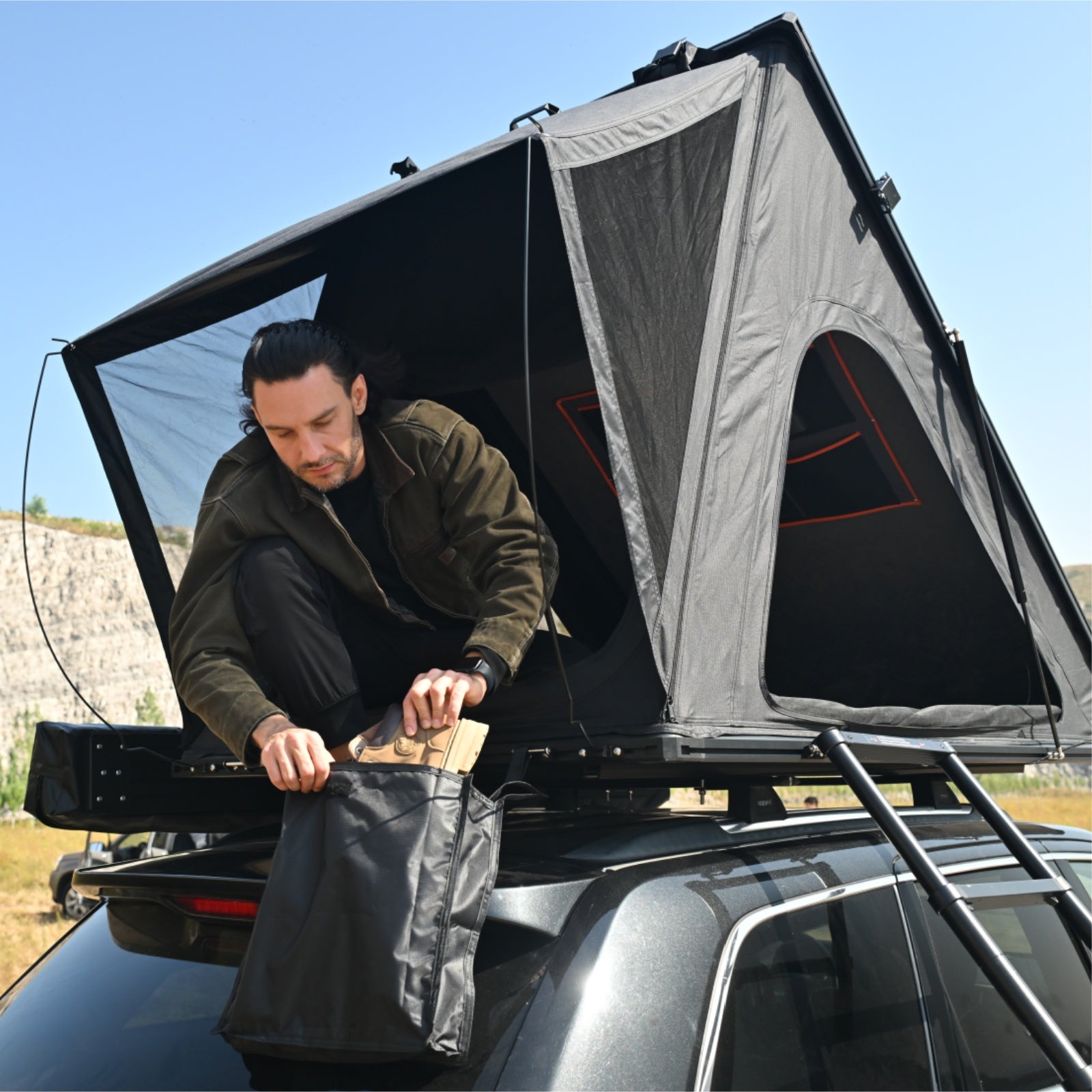 kingcamp-endless-8-aluminum-hardshell-rooftop-tent image 8