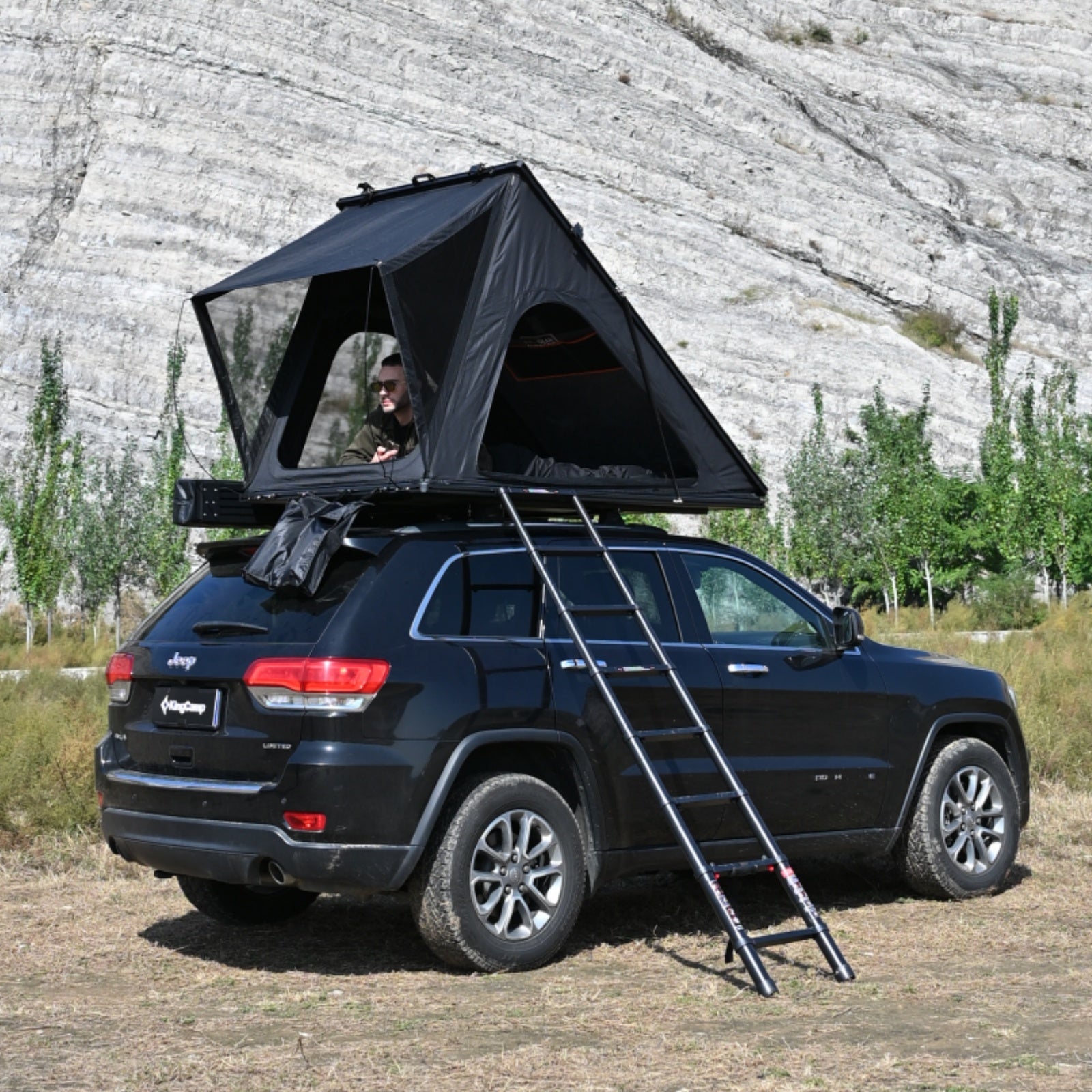 kingcamp-endless-8-aluminum-hardshell-rooftop-tent image 2