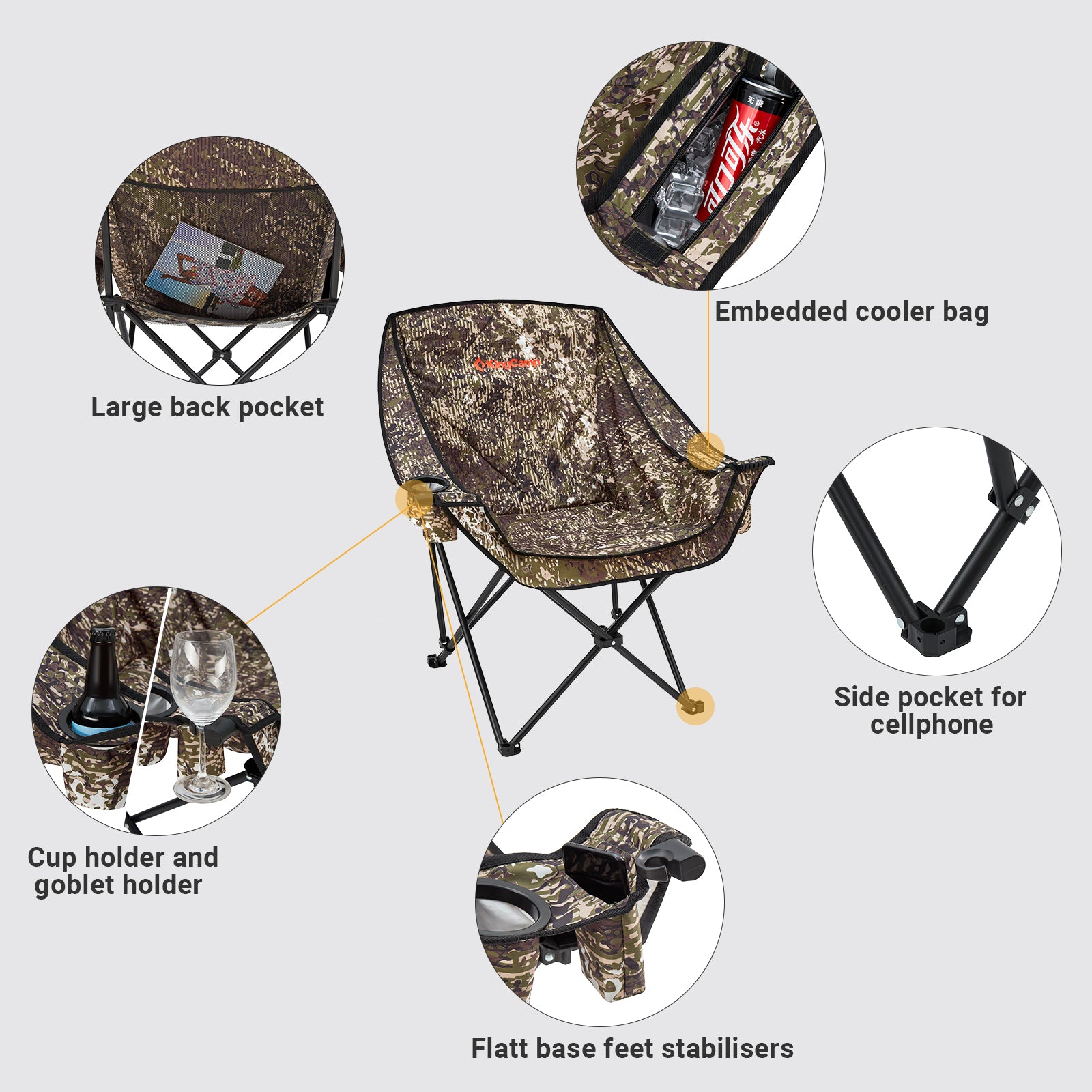 kingcamp-extra-large-slant-backrest-chair image 4