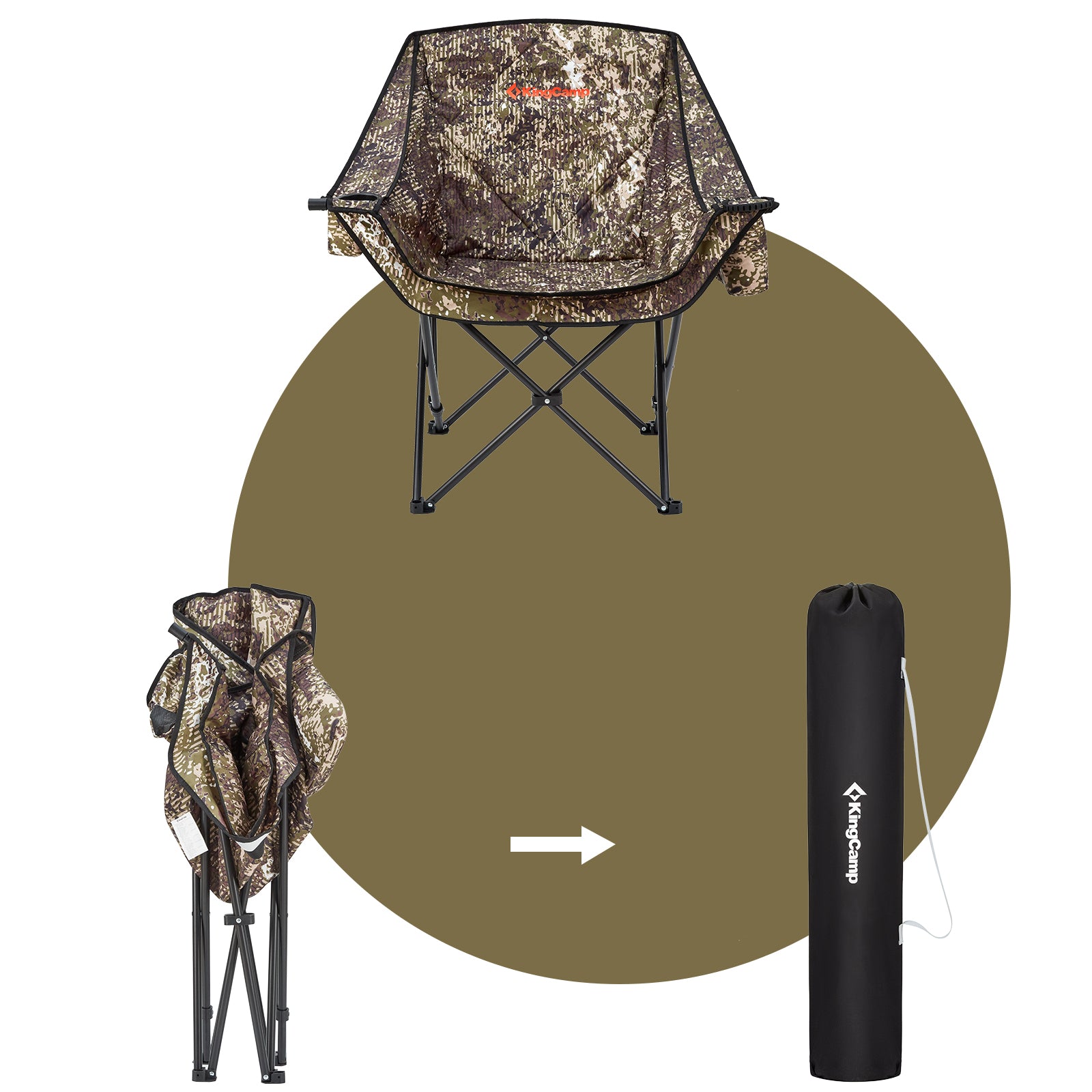 kingcamp-extra-large-slant-backrest-chair image 5