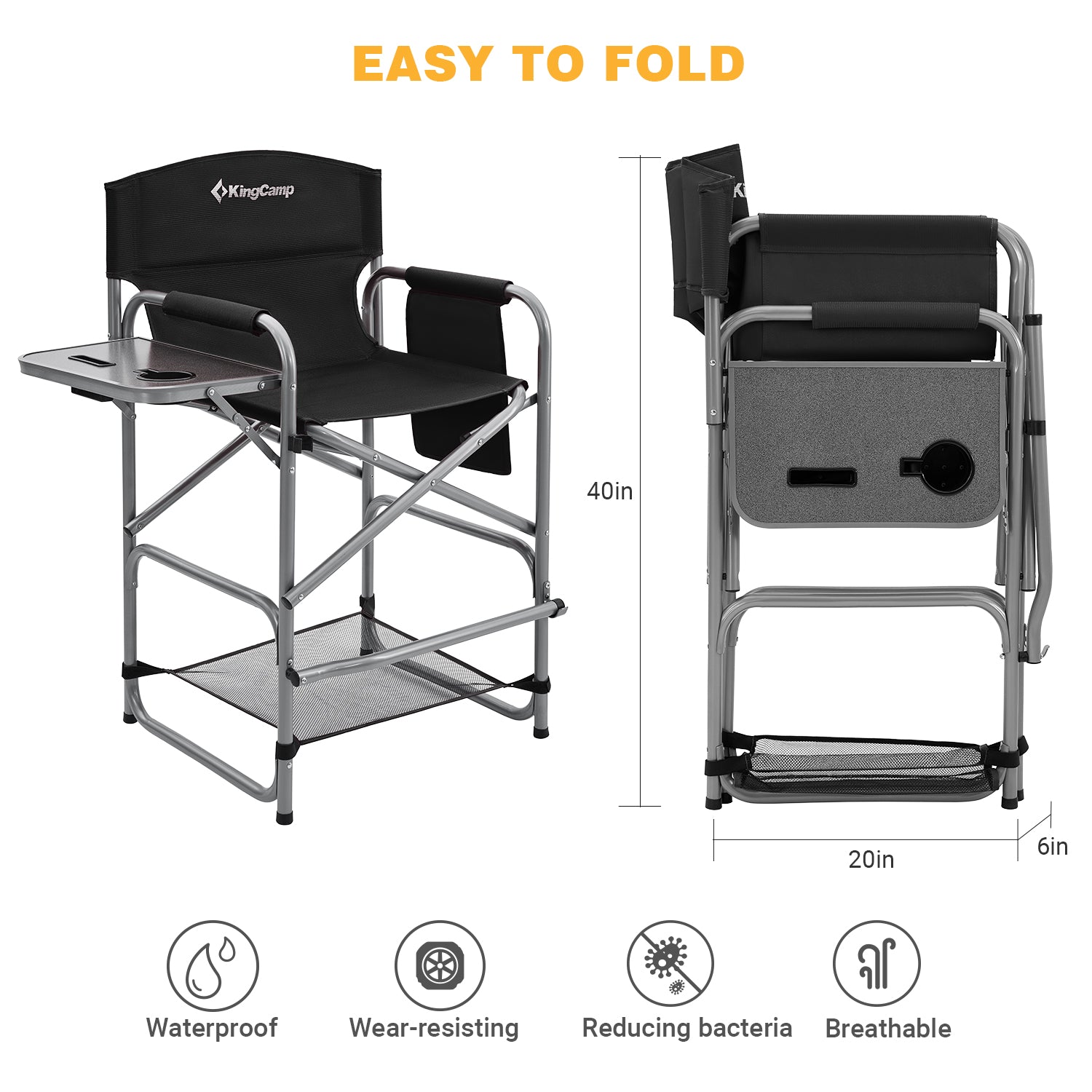 kingcamp-extra-tall-bar-height-director-chair image 5