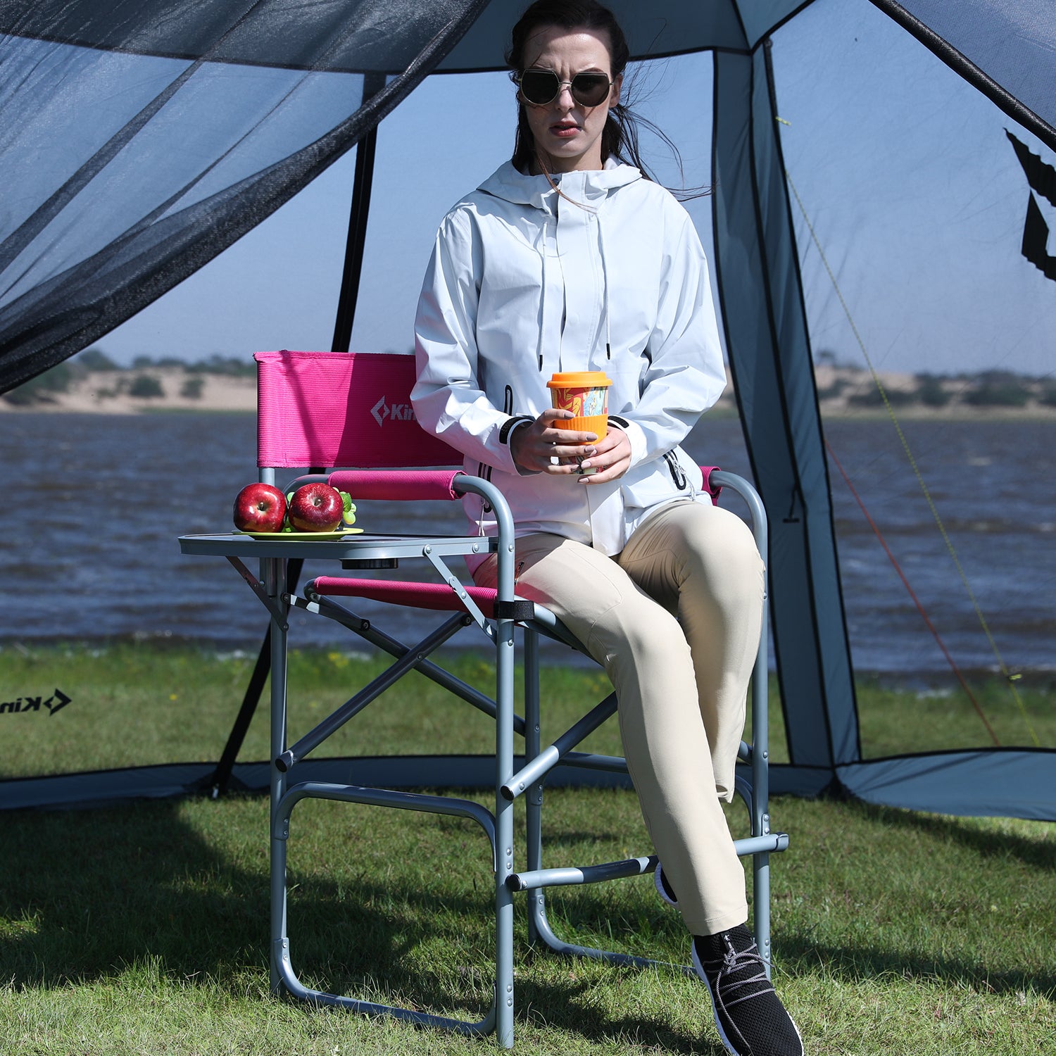 kingcamp-extra-tall-bar-height-director-chair image 7