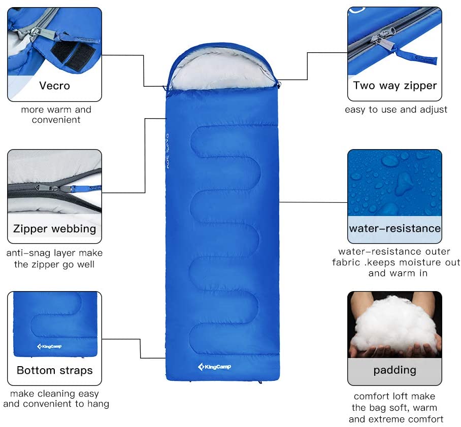 kingcamp-extra-wide-4-season-sleeping-bag image 4