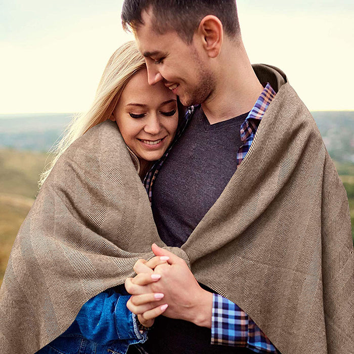kingcamp-faux-wool-washable-picnic-blanket image 5