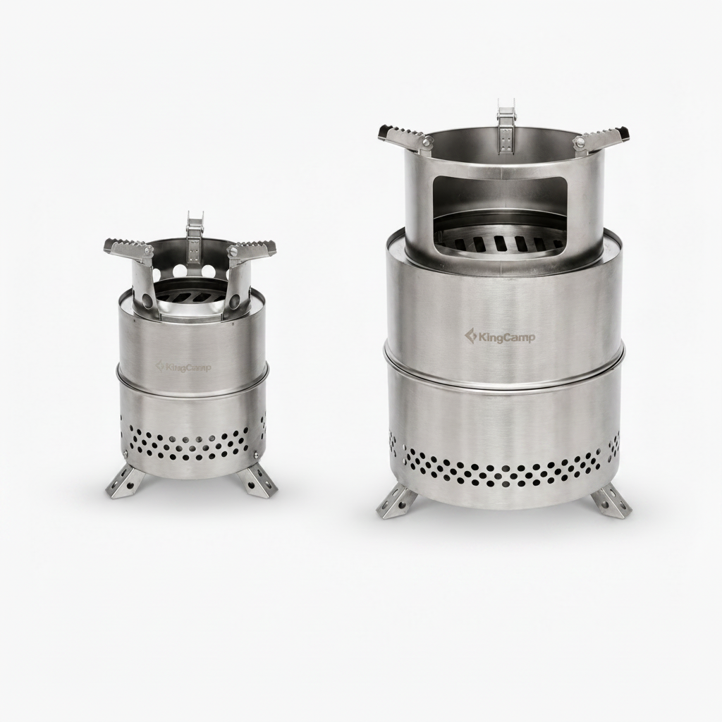 kingcamp-firewood-portable-wood-stove-foldable-stainless-steel-camping-stove image 2