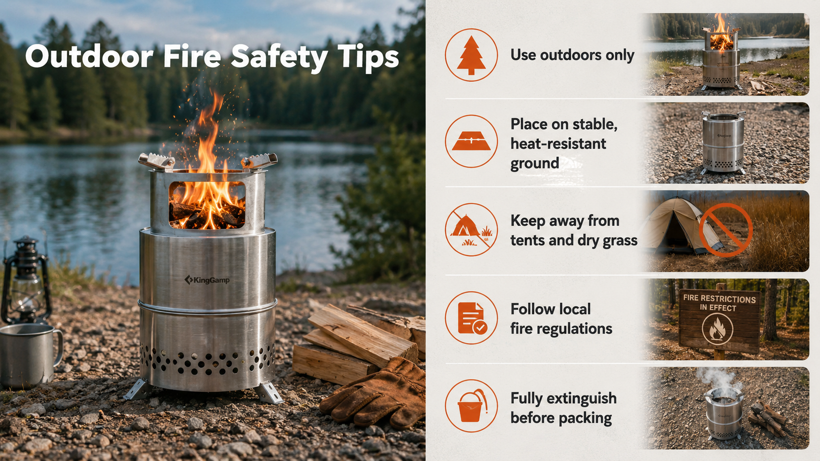 kingcamp-firewood-portable-wood-stove-foldable-stainless-steel-camping-stove image 4