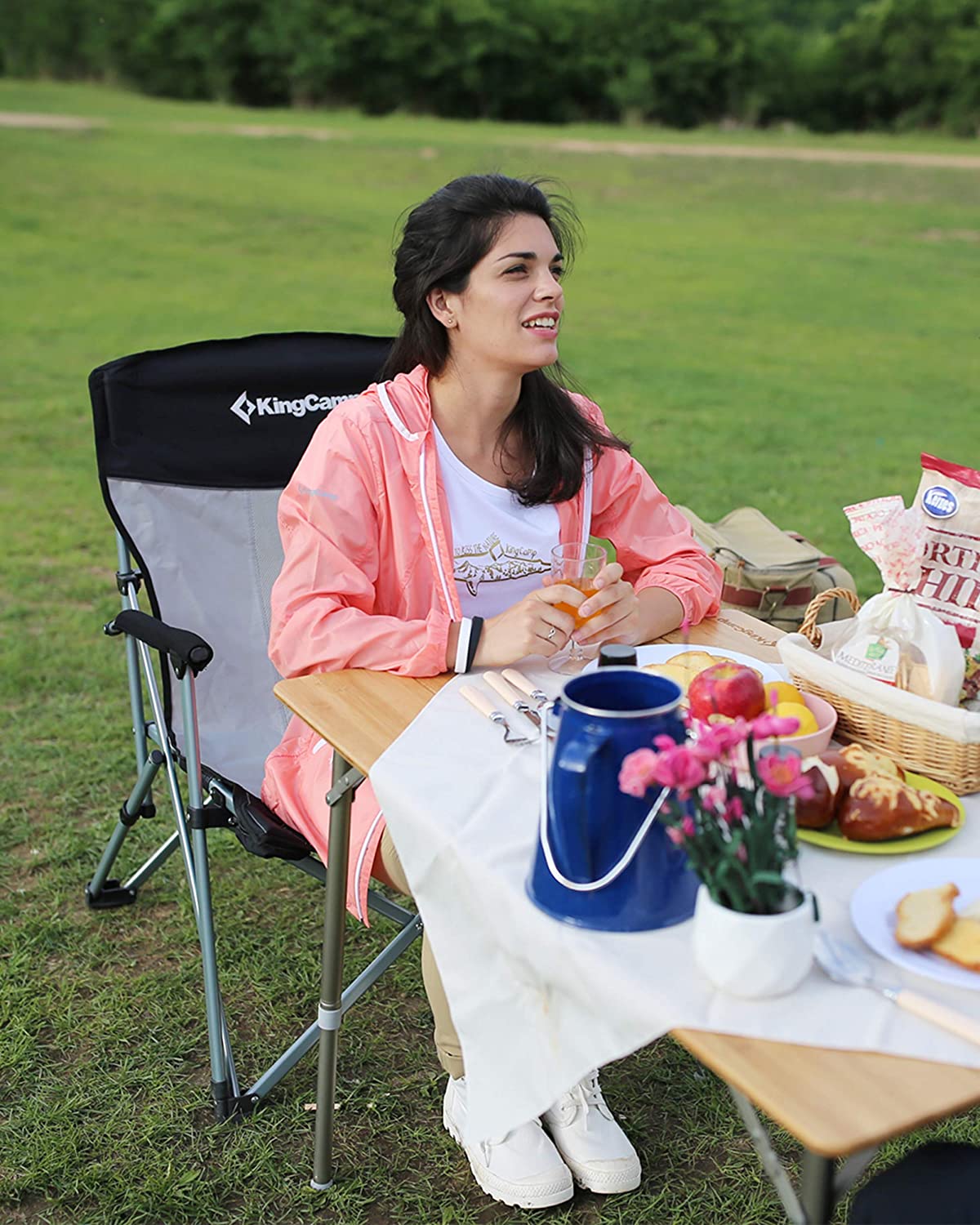 kingcamp-folding-lightweight-camping-chair-with-breathable-mesh-back image 6